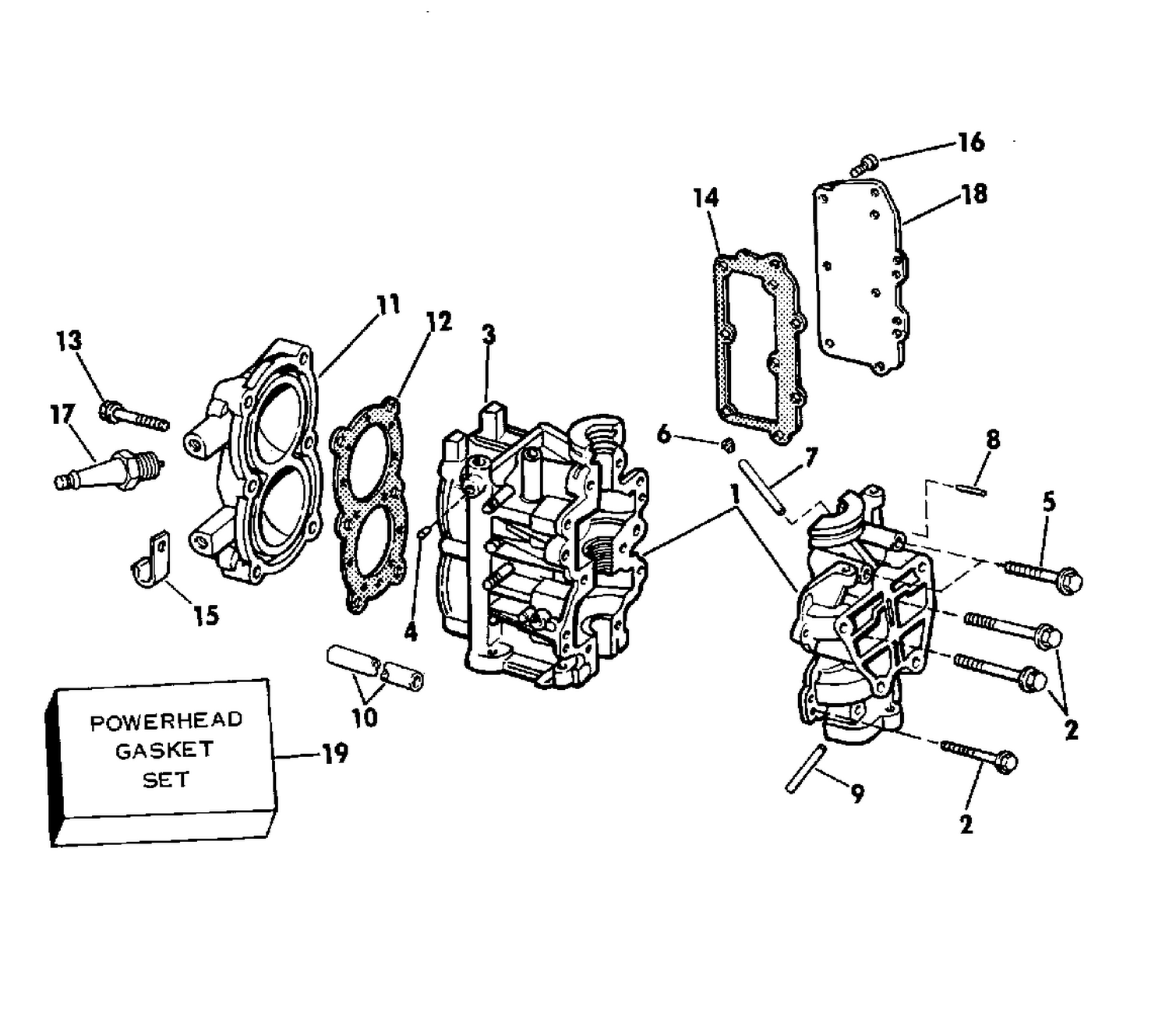 CYLINDER AND CRANKCASE