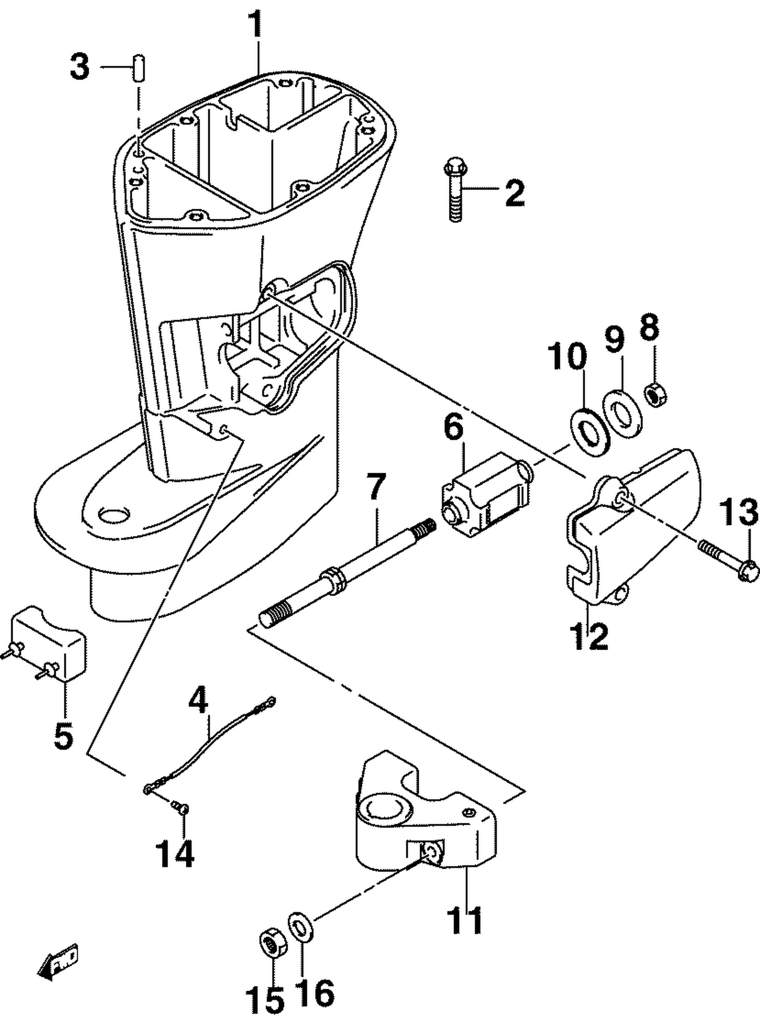 EXHAUST HOUSING