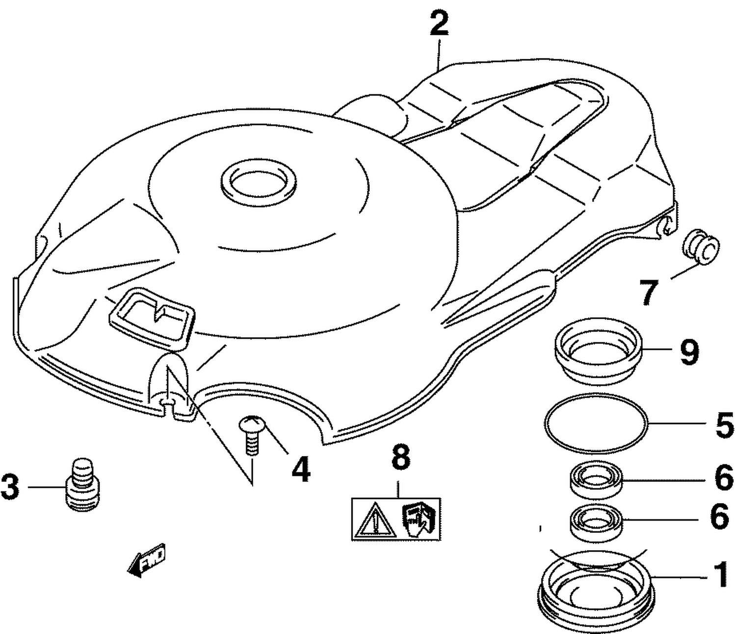 FLYWHEEL COVER
