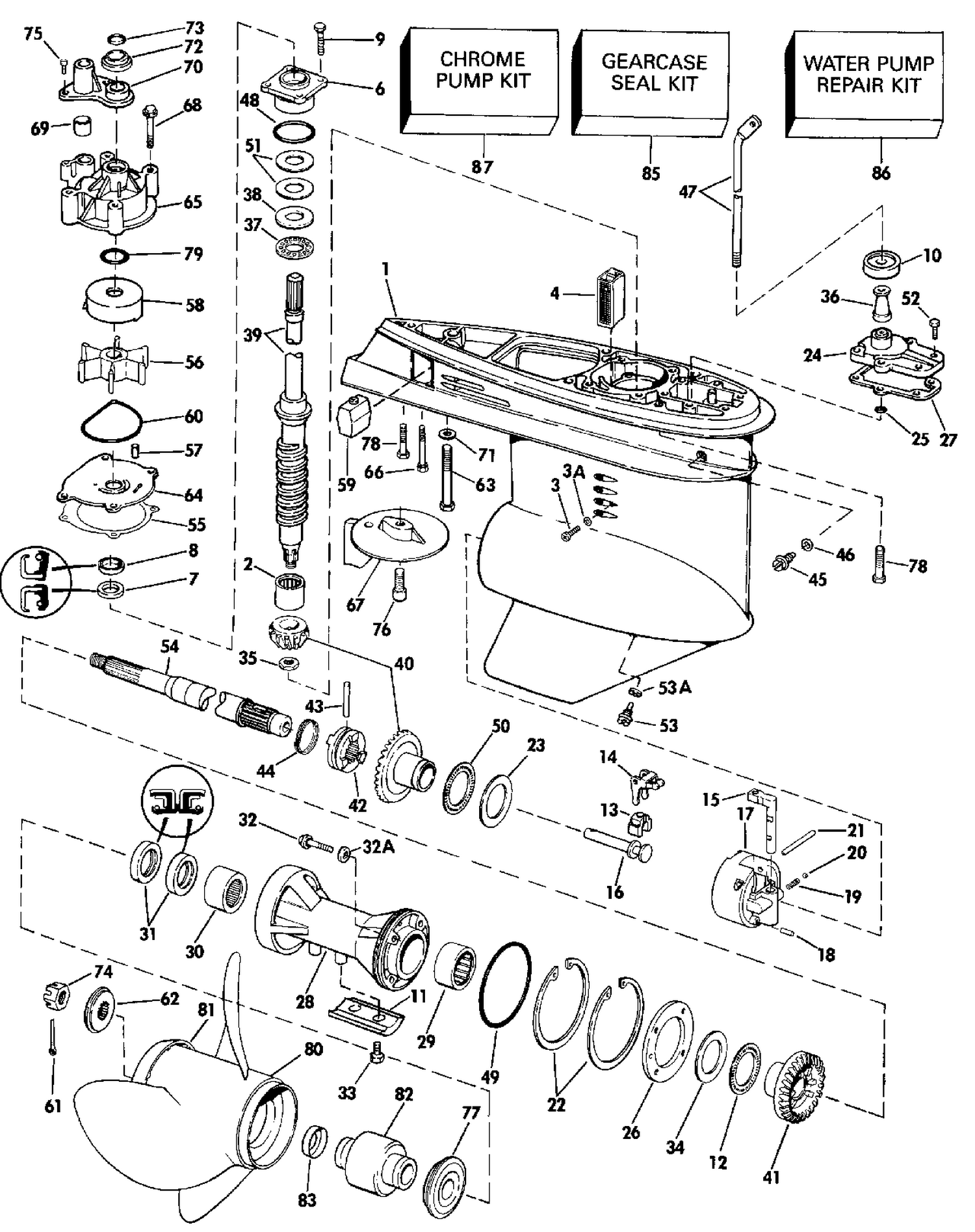 GEARCASE - 120TL & TX/140 TL