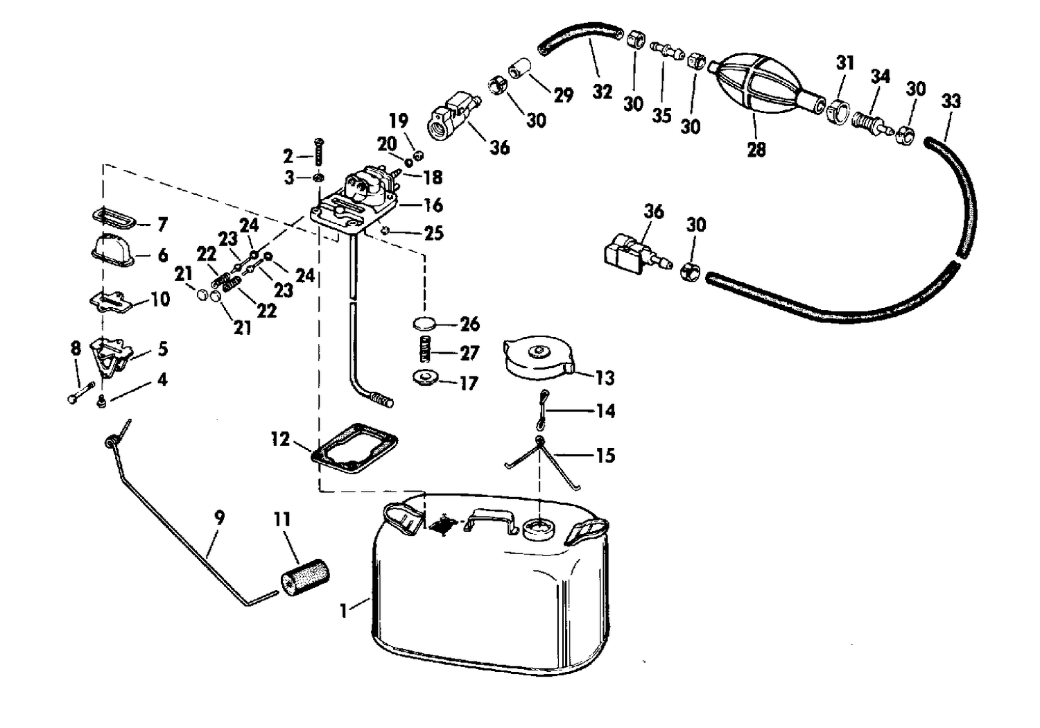 FUEL TANK - 6 GALLON