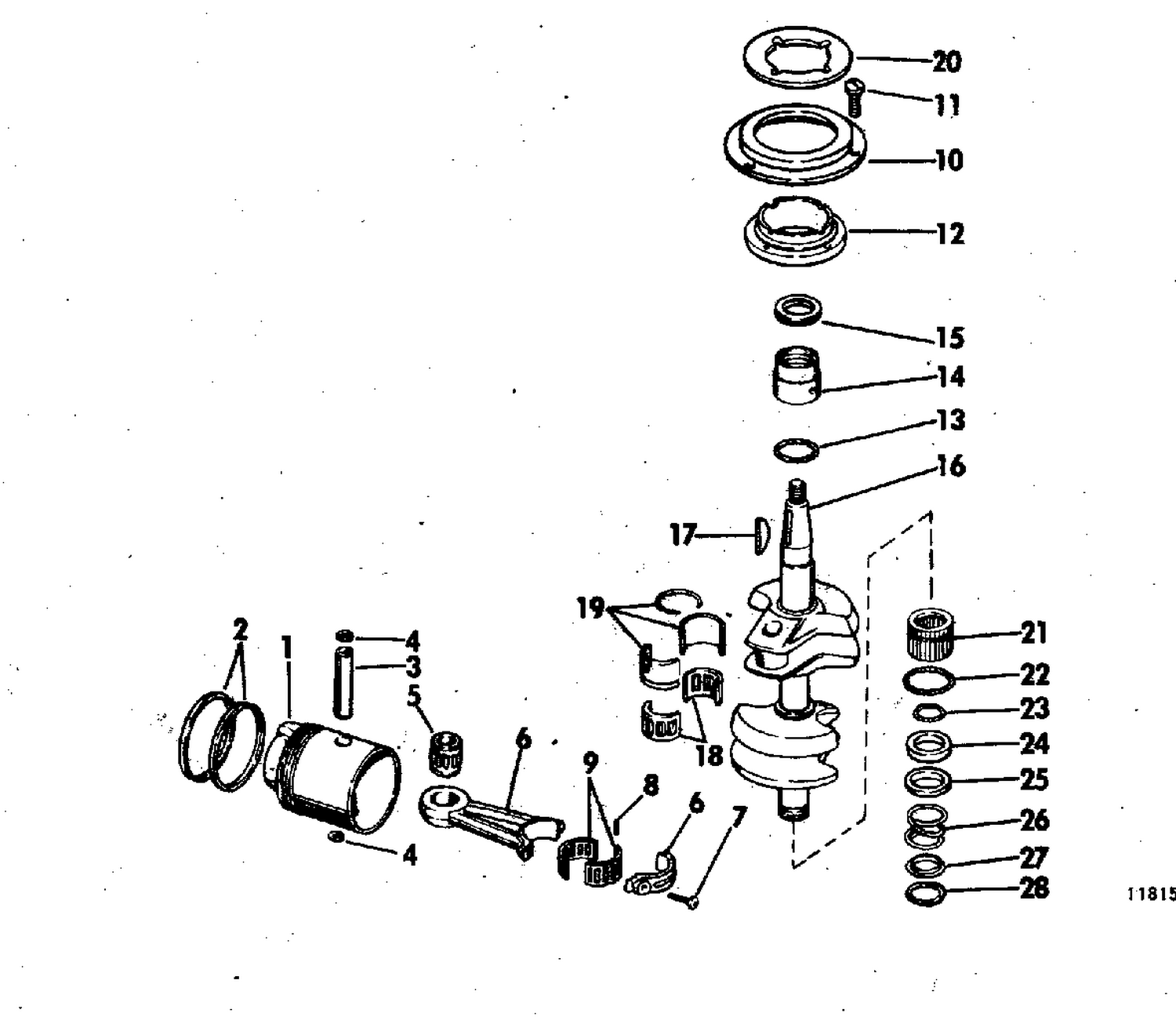 CRANKSHAFT & PISTON