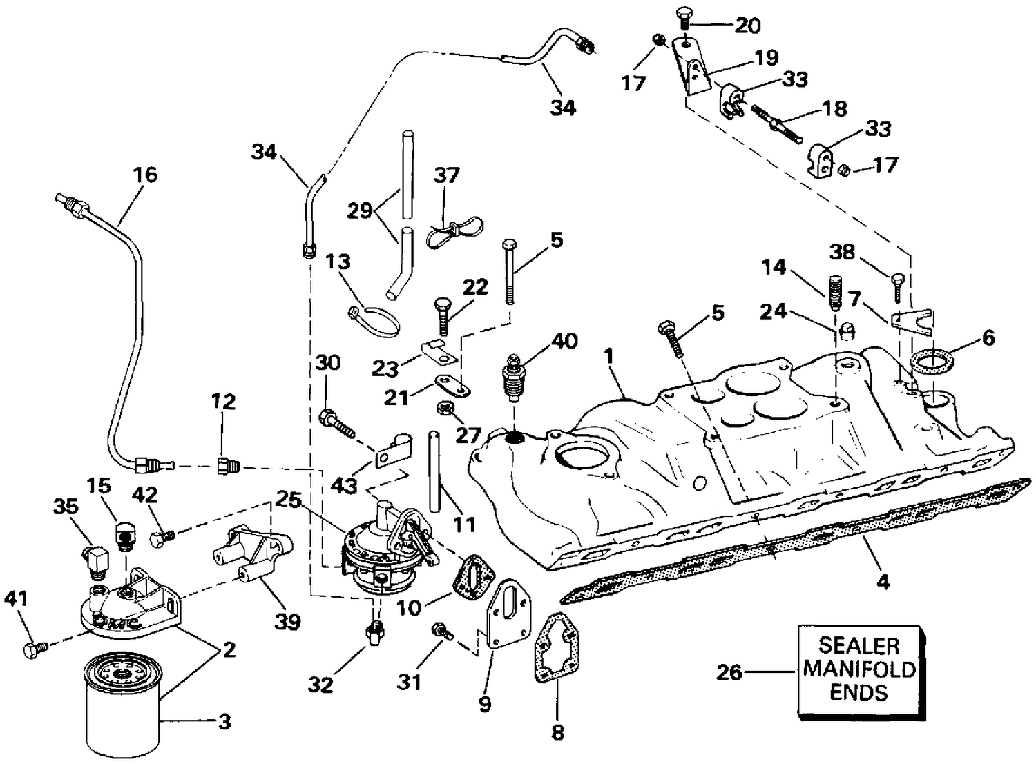 INTAKE MANIFOLD & FUEL PUMP