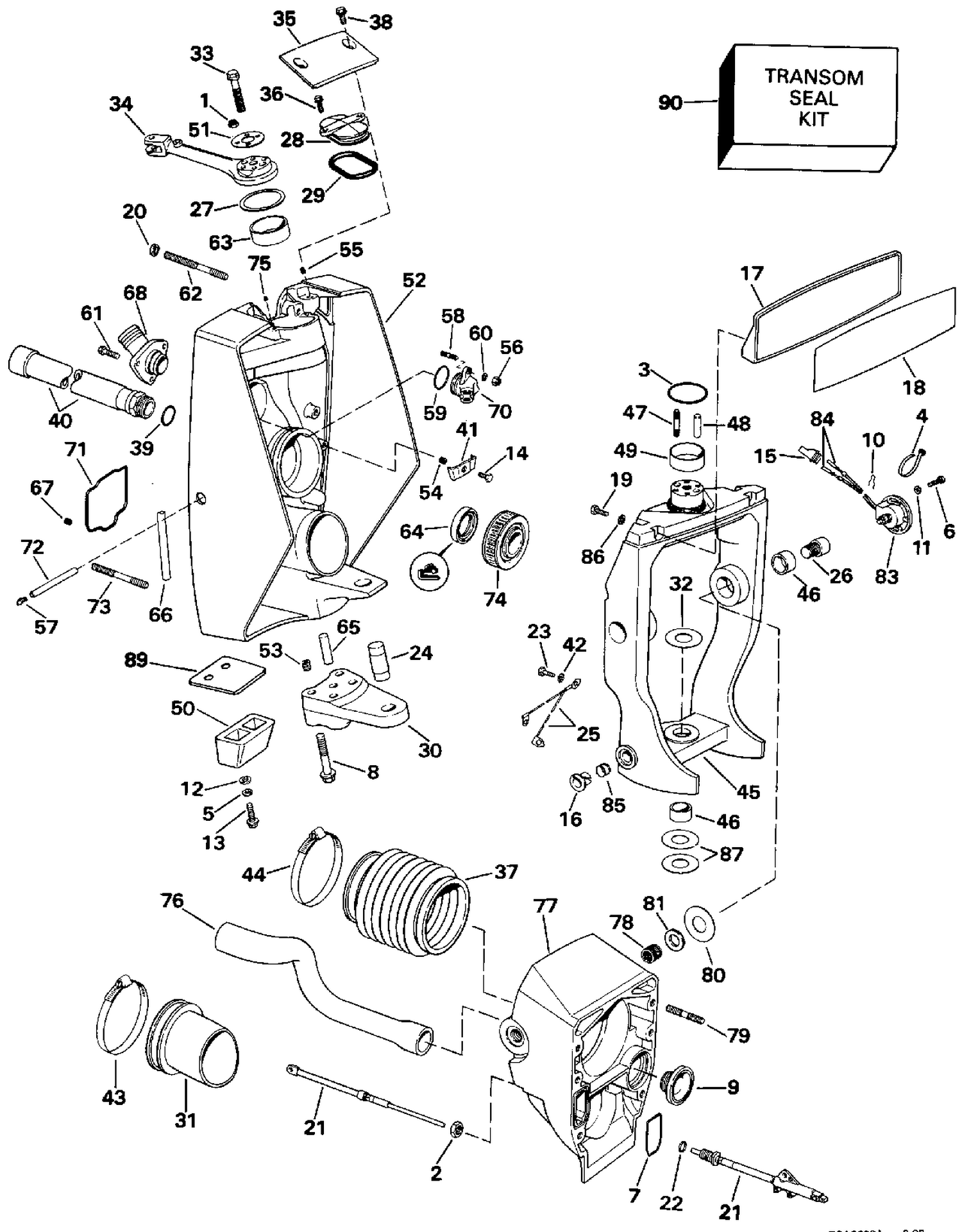 TRANSOM MOUNT