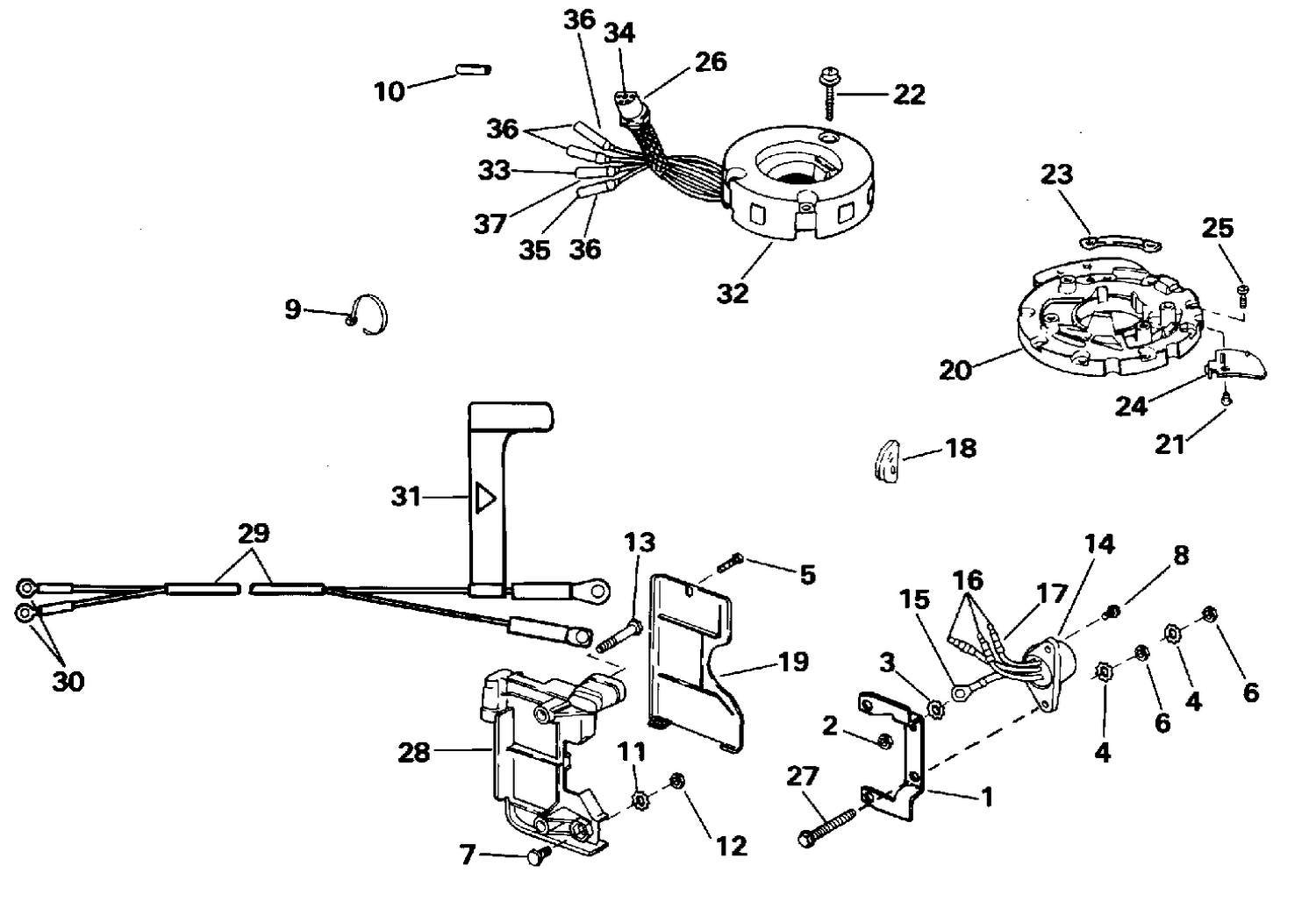 BATTERY CHARGE KIT - 9.9, 15 (2-STROKE)