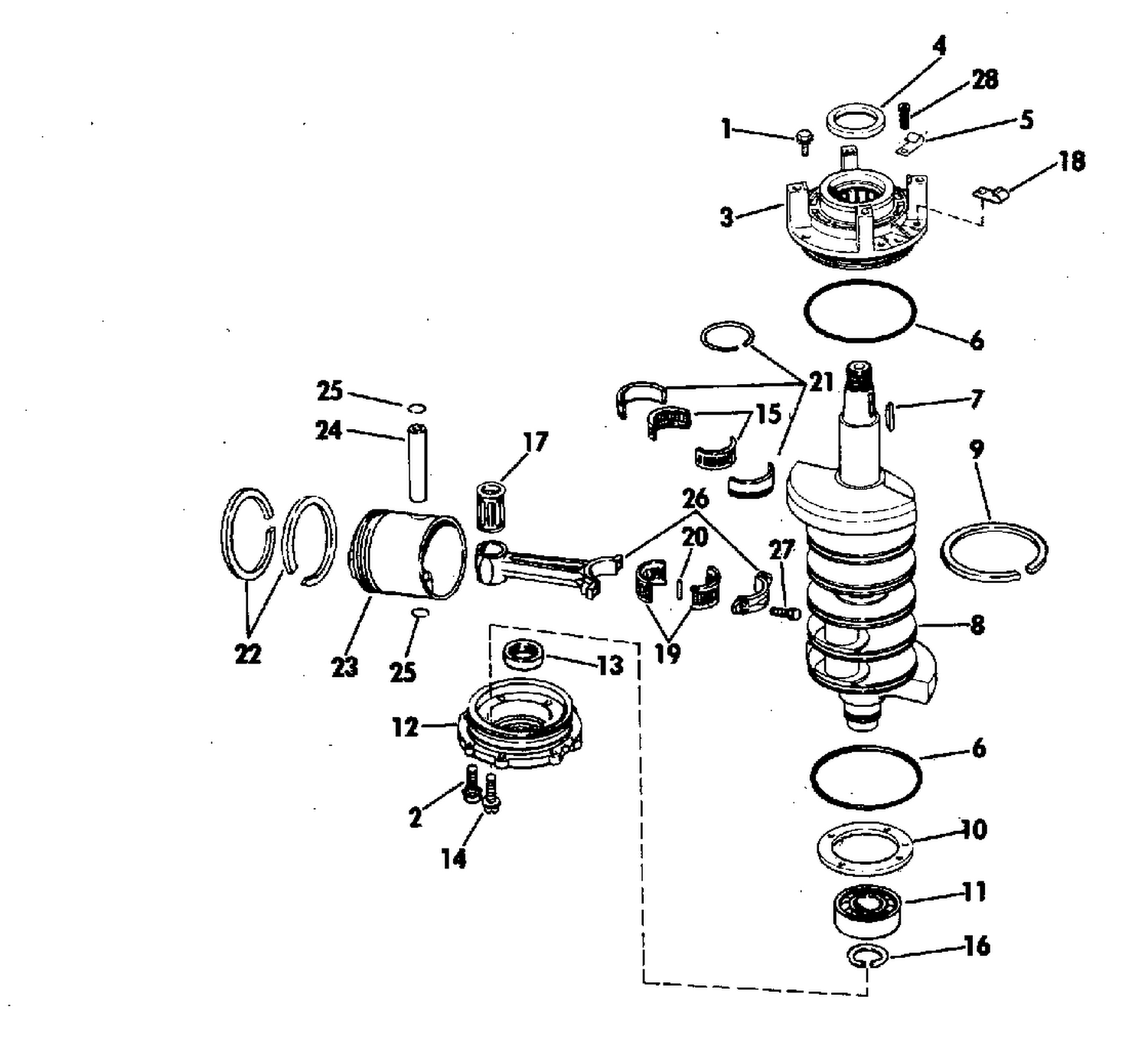 CRANKSHAFT & PISTON