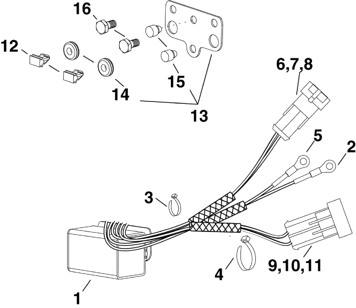 TRIM & TILT RELAY