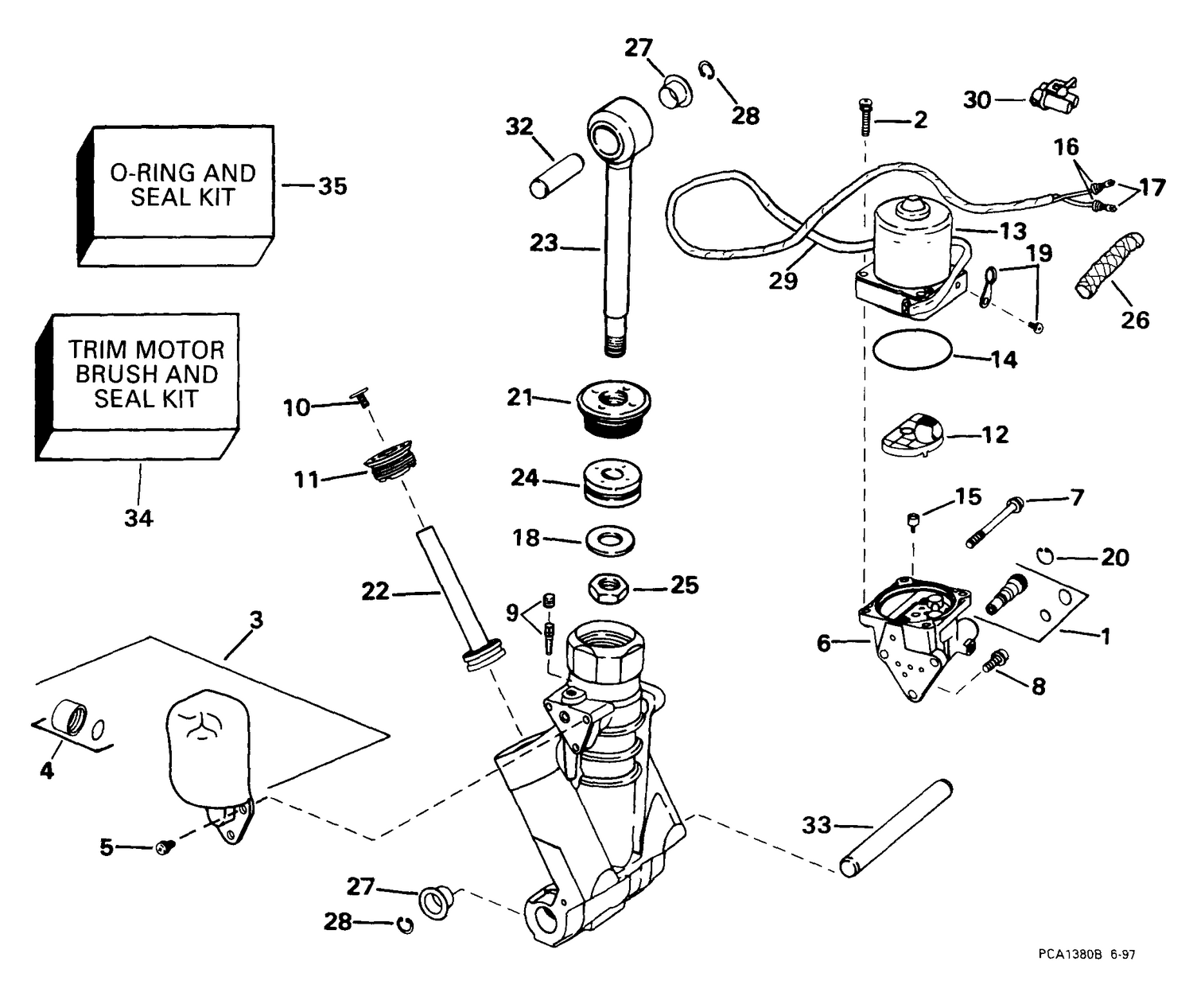 POWER TRIM/TILT HYDRAULIC ASSEMBLY