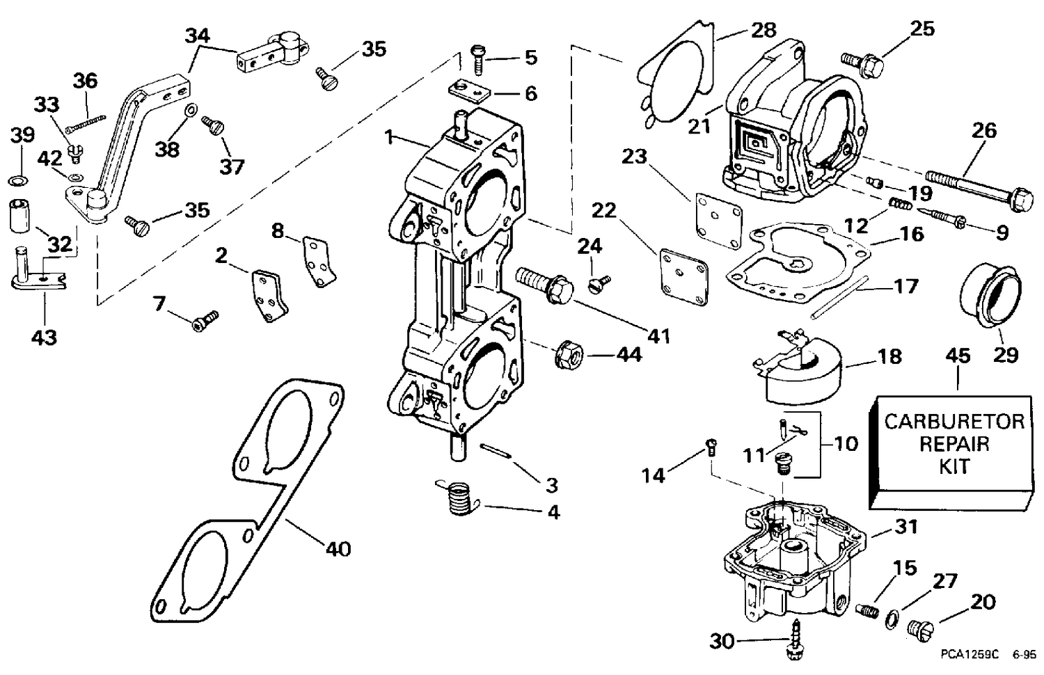 CARBURETOR & LINKAGE
