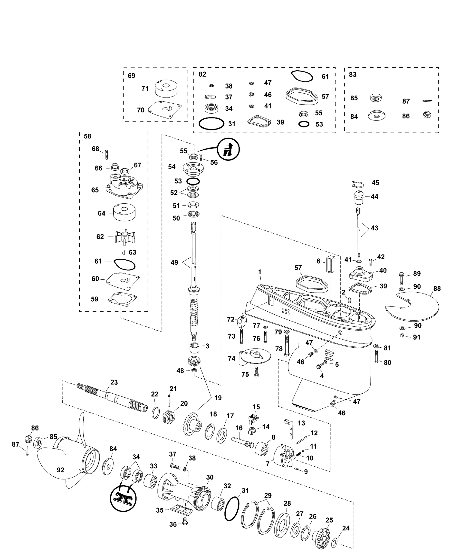 07-1_GEARCASE, F-Type (MRL)