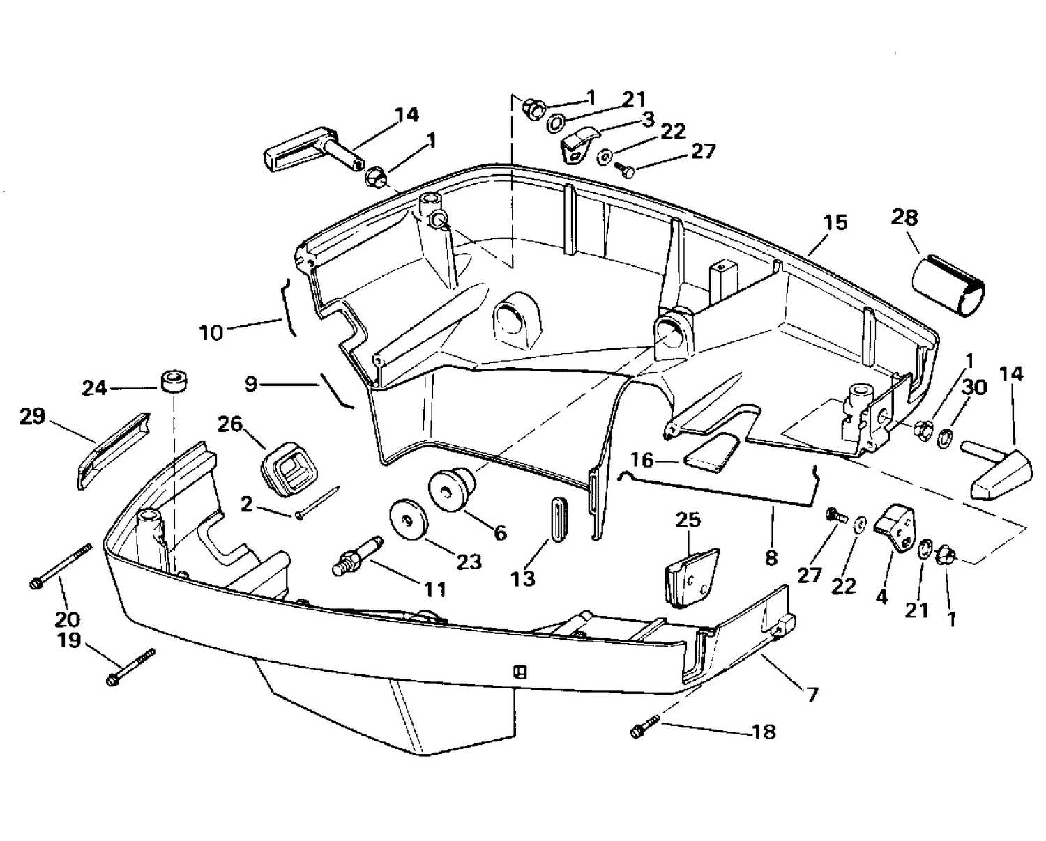 LOWER ENGINE COVER