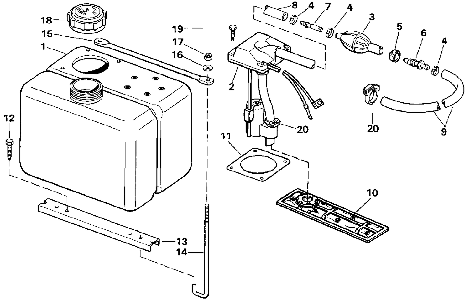VRO OIL TANK KIT (1.8 GALLON) - WMLC MODELS ONLY