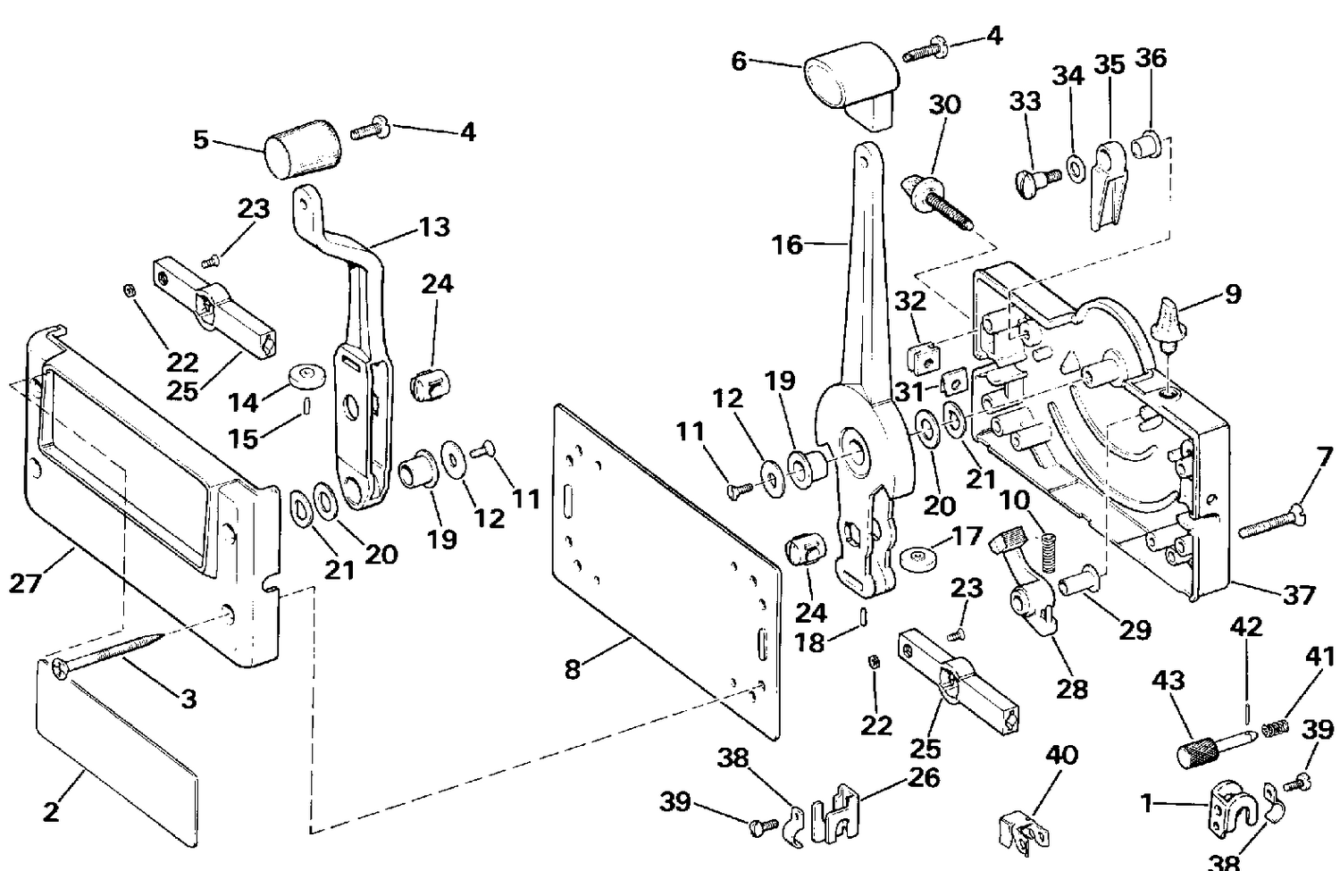 REMOTE CONTROL - SINGLE MOTOR