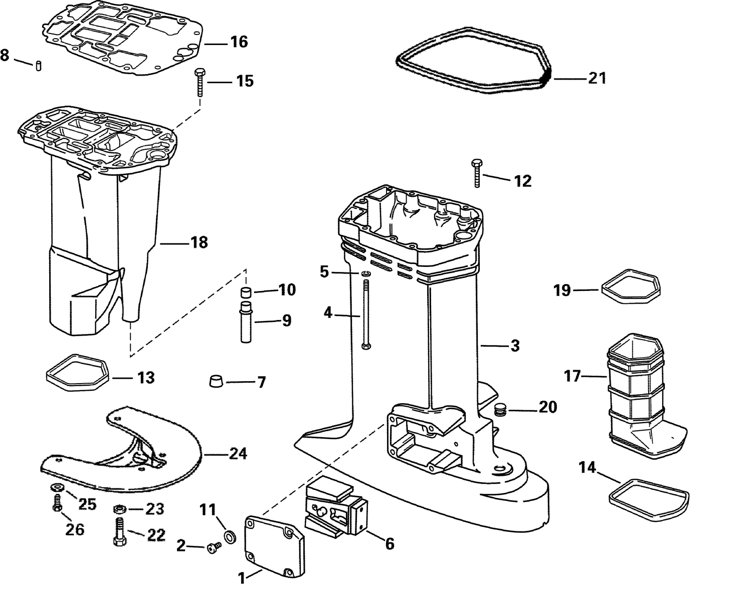 EXHAUST HOUSING