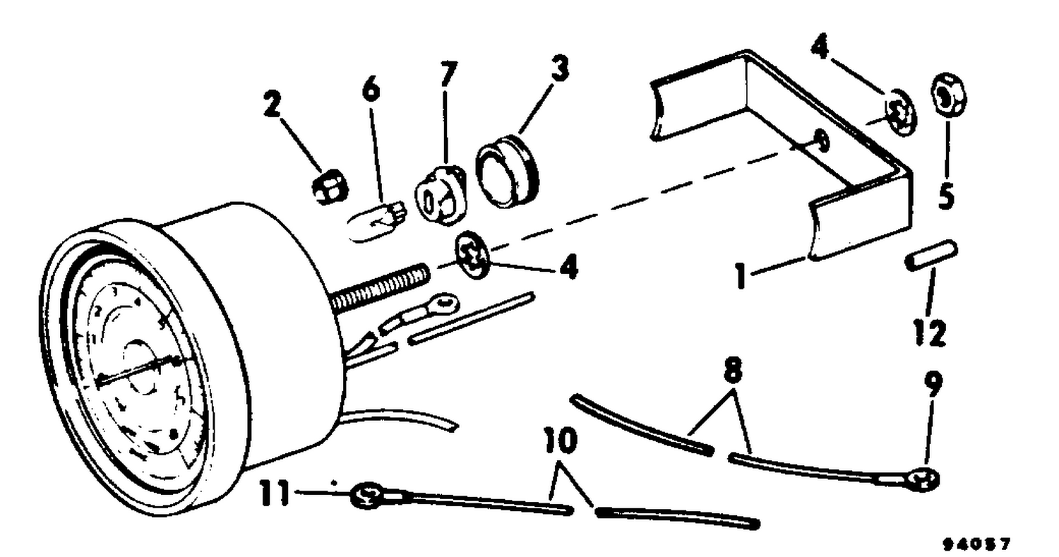 TACHOMETER KIT-SAIL DRIVE