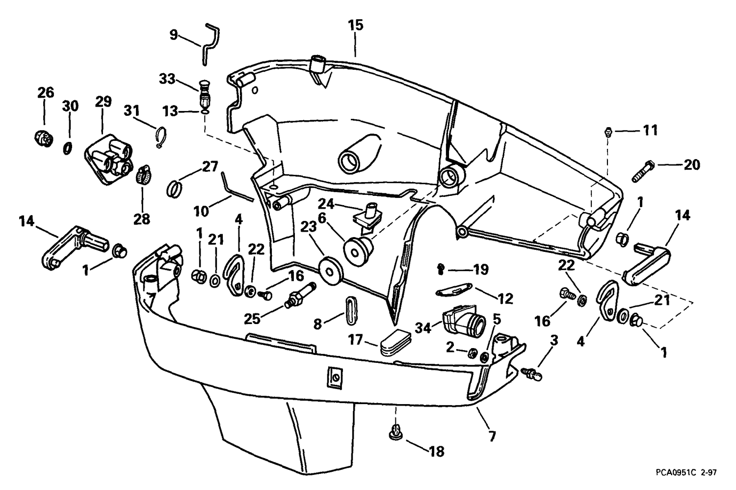 LOWER ENGINE COVER
