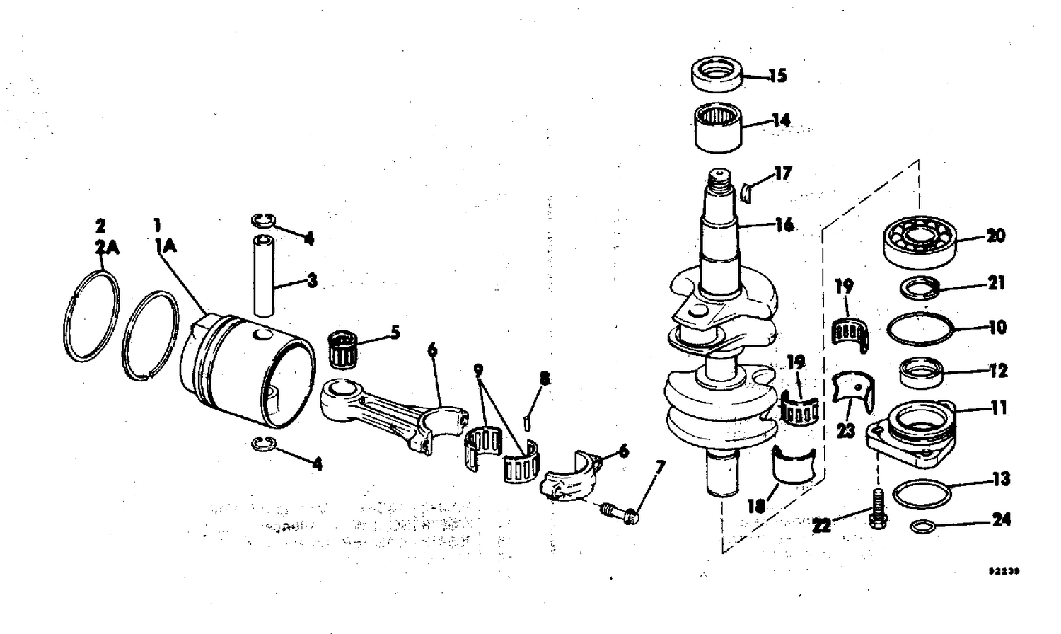 CRANKSHAFT & PISTON