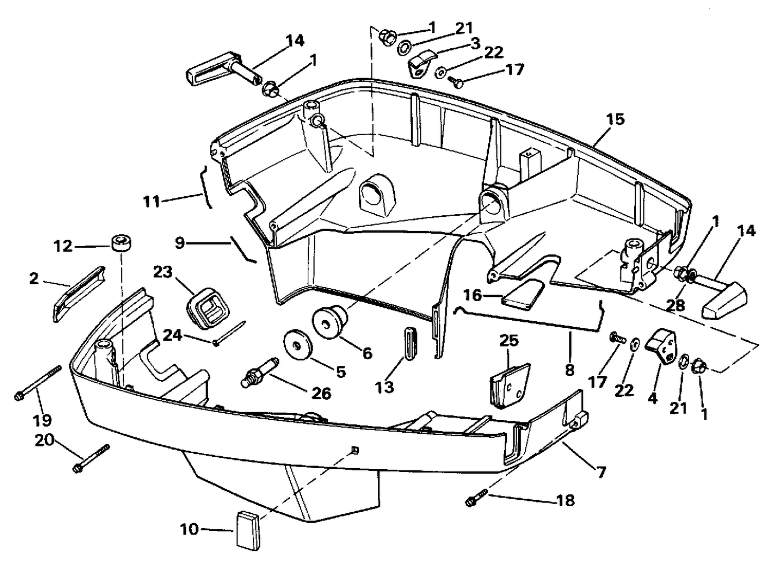 LOWER ENGINE COVER