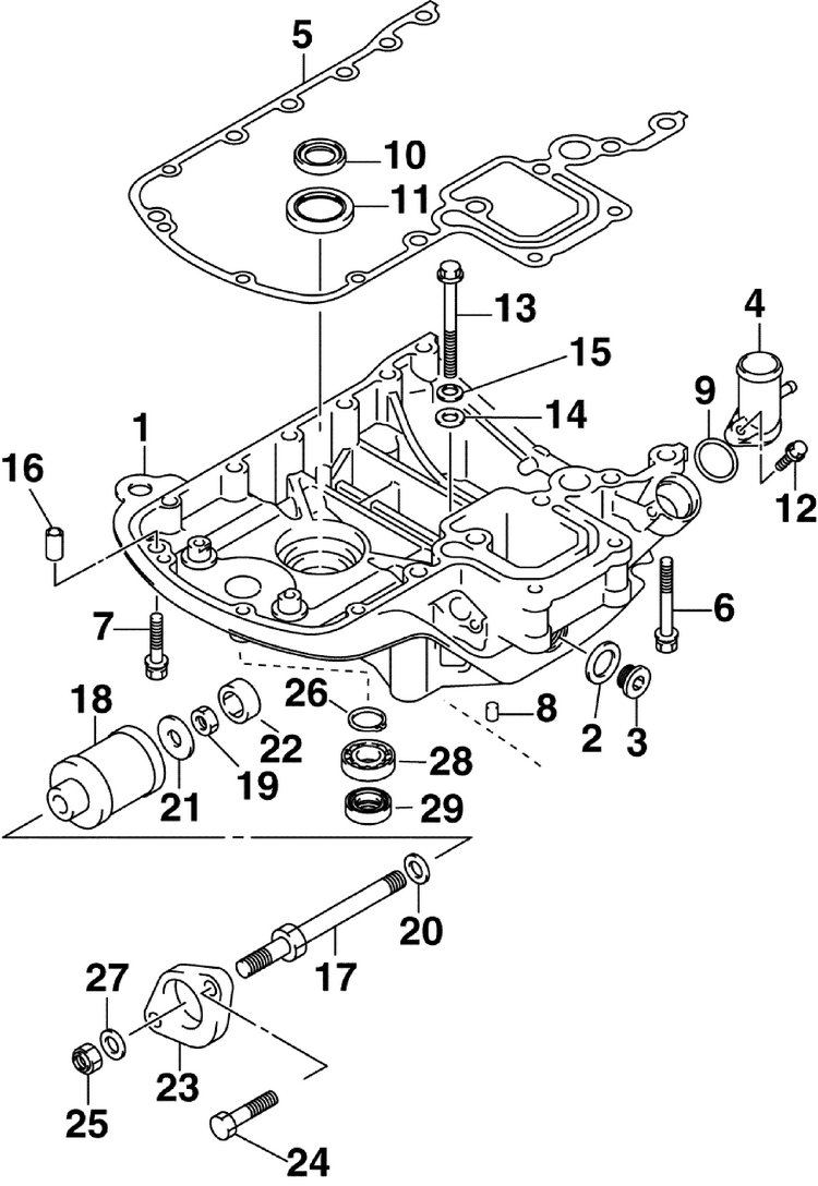 EXHAUST ADAPTER Up to SN 32312