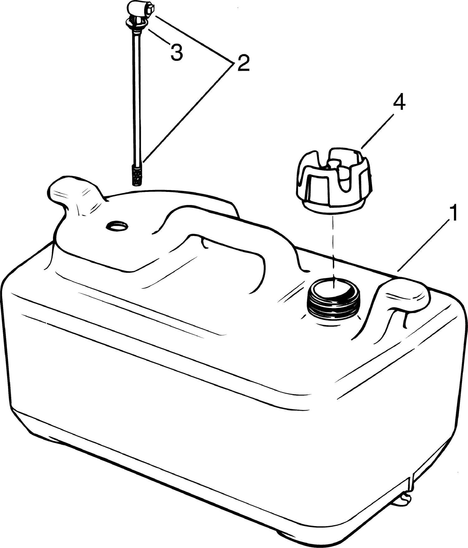 FUEL TANK - 6 GALLON
