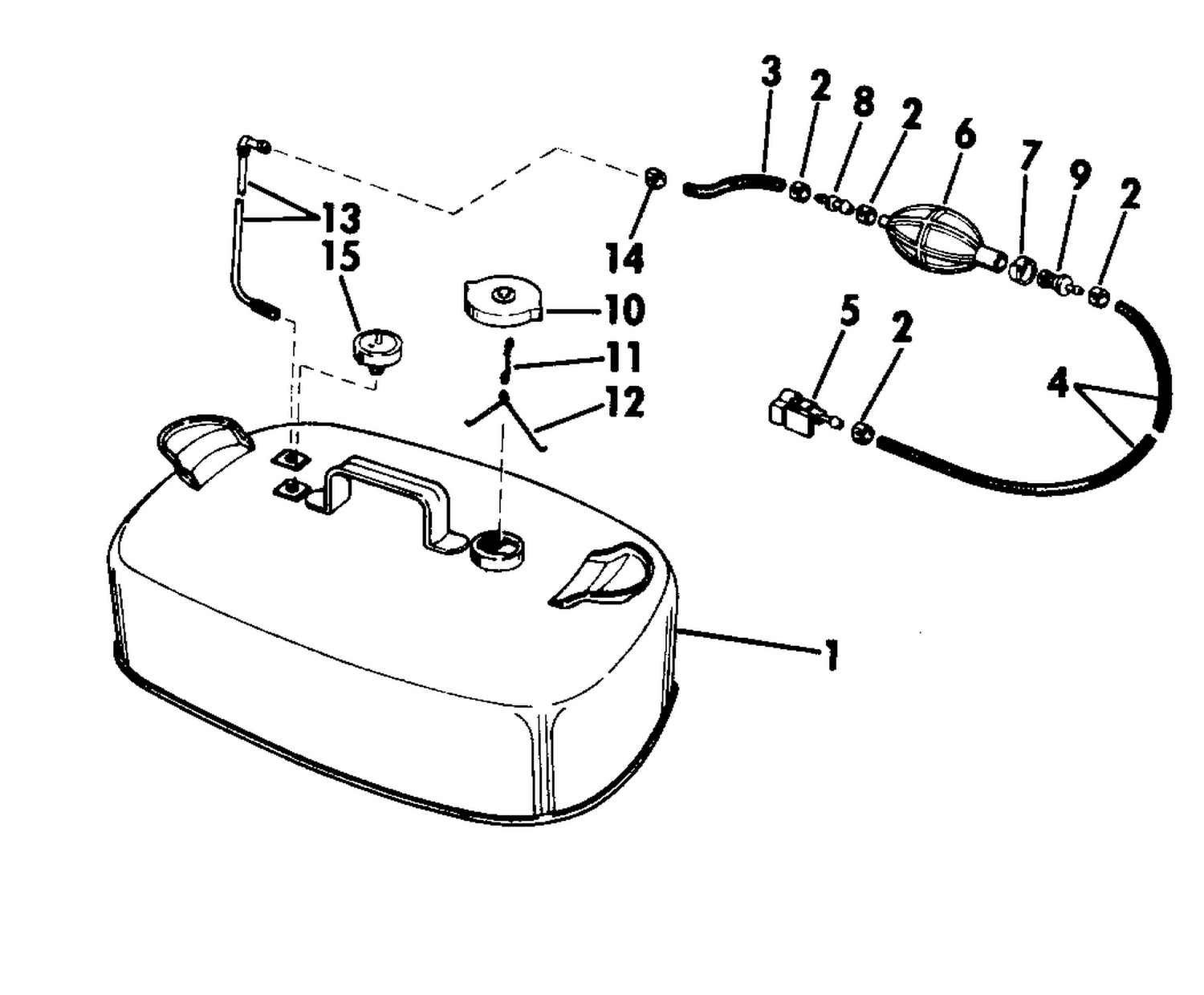 FUEL TANK - 3 GALLON