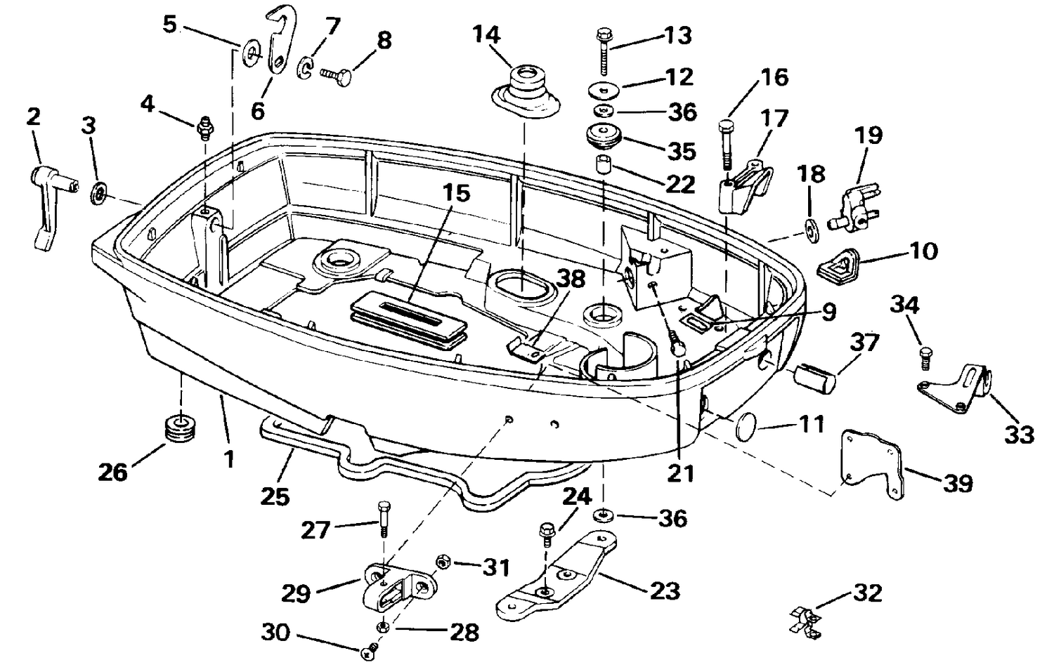 LOWER ENGINE COVER