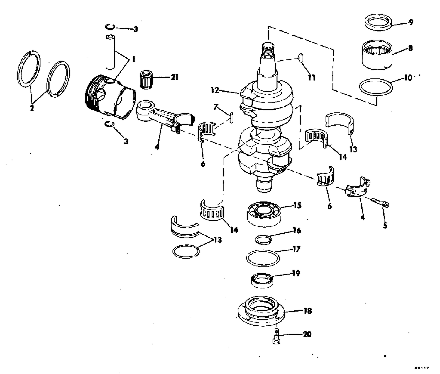 CRANKSHAFT & PISTON