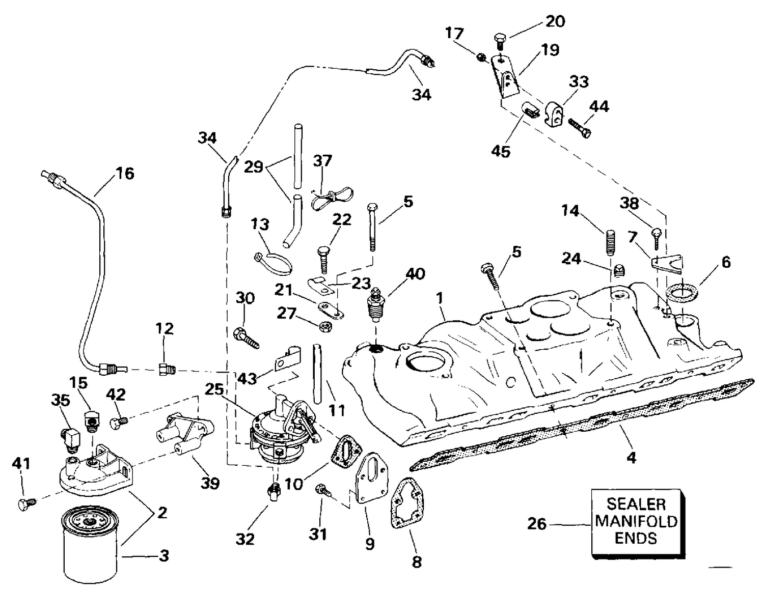 INTAKE MANIFOLD & FUEL PUMP