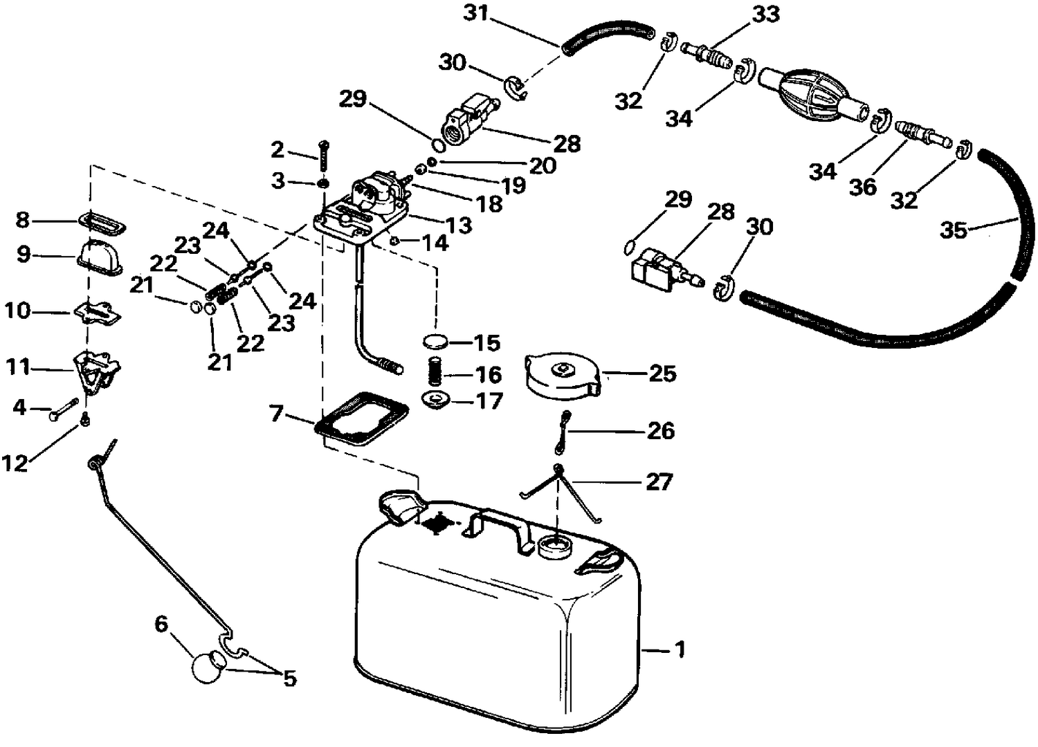 FUEL TANK WITH GAUGE