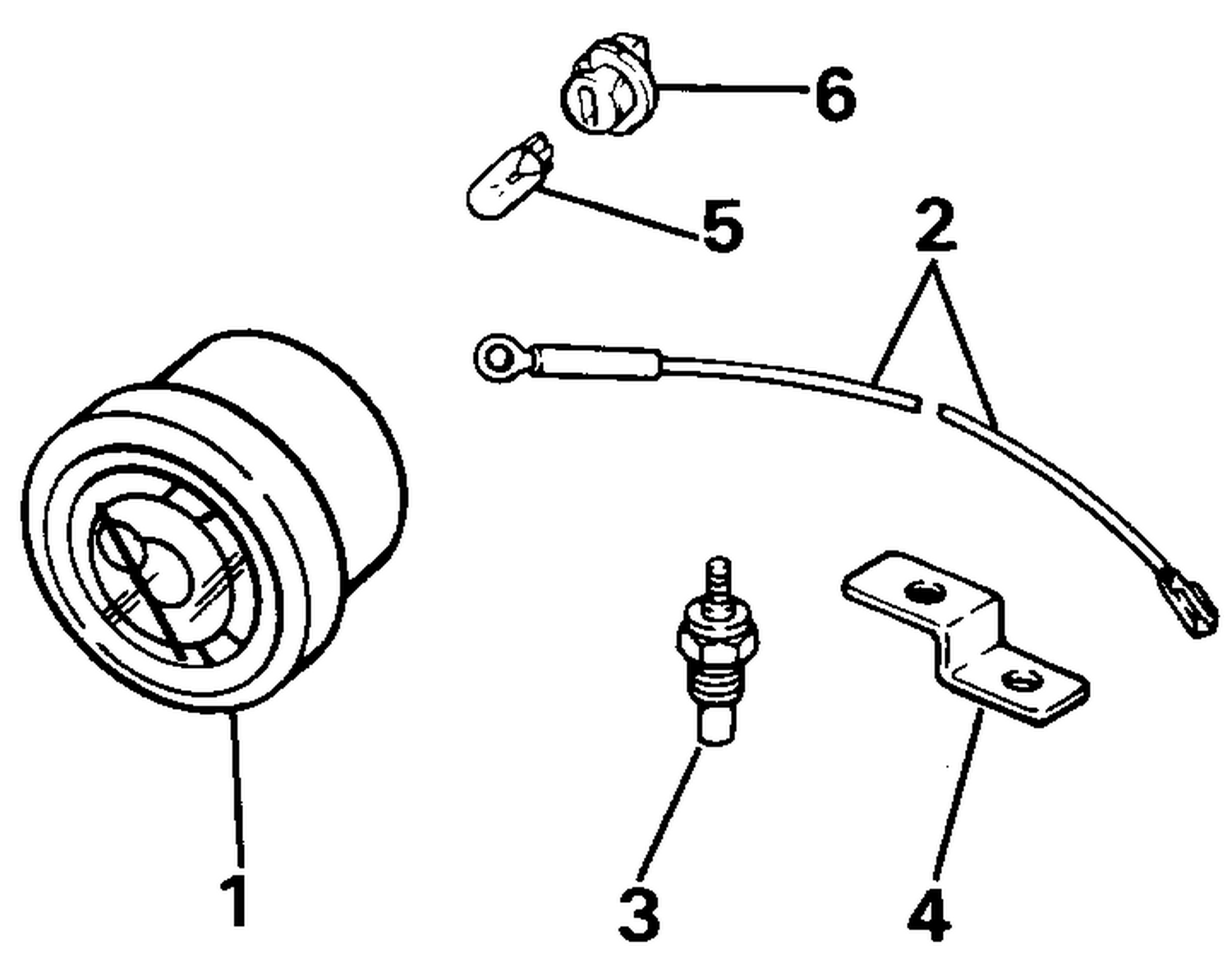 OUTBOARD WATER TEMPERATURE GAUGE KITS
