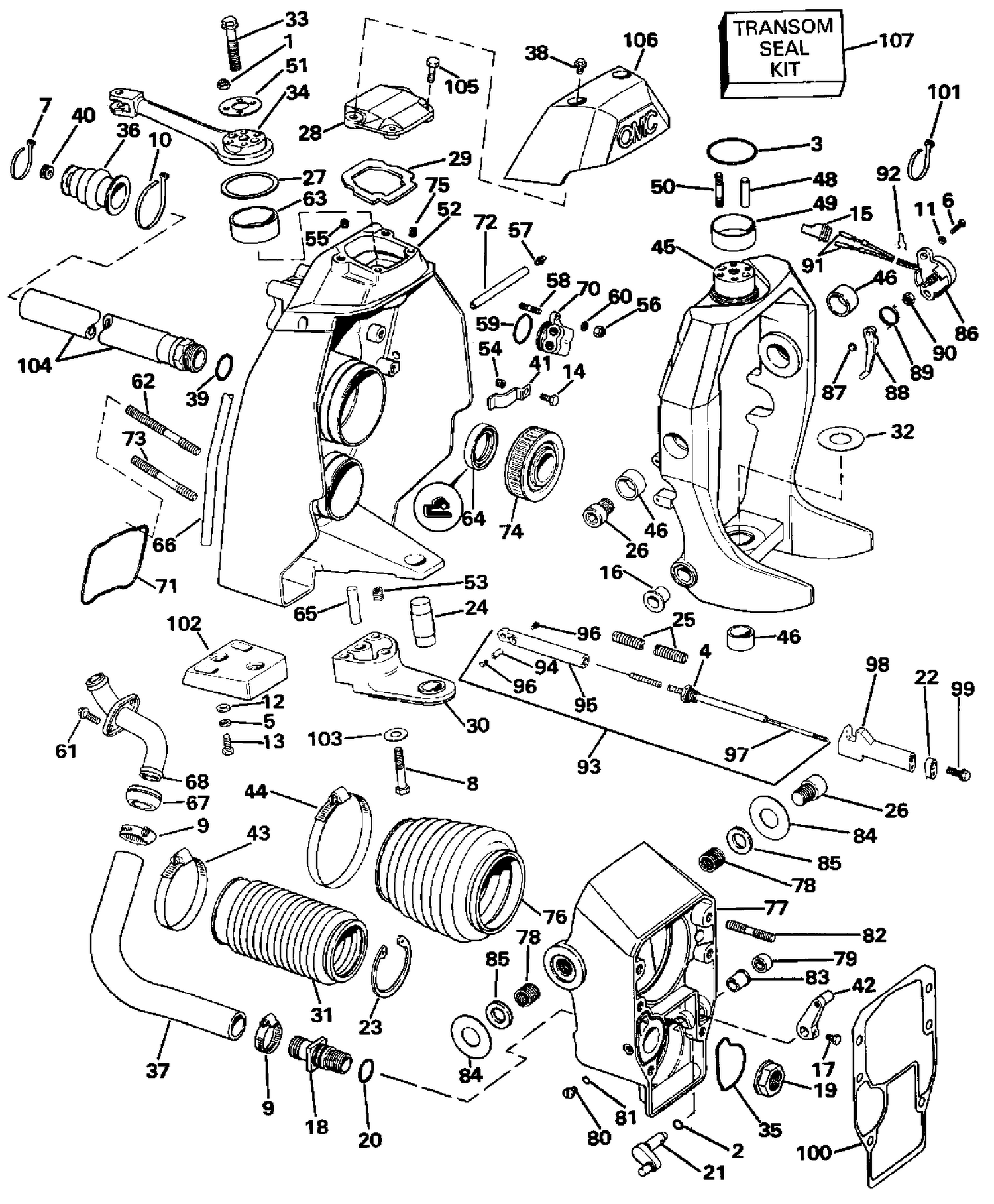 TRANSOM MOUNT
