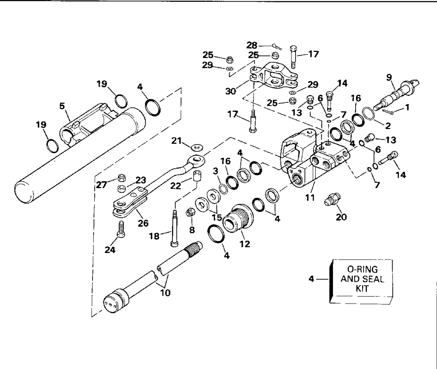CYLINDER & VALVE ASSEMBLY