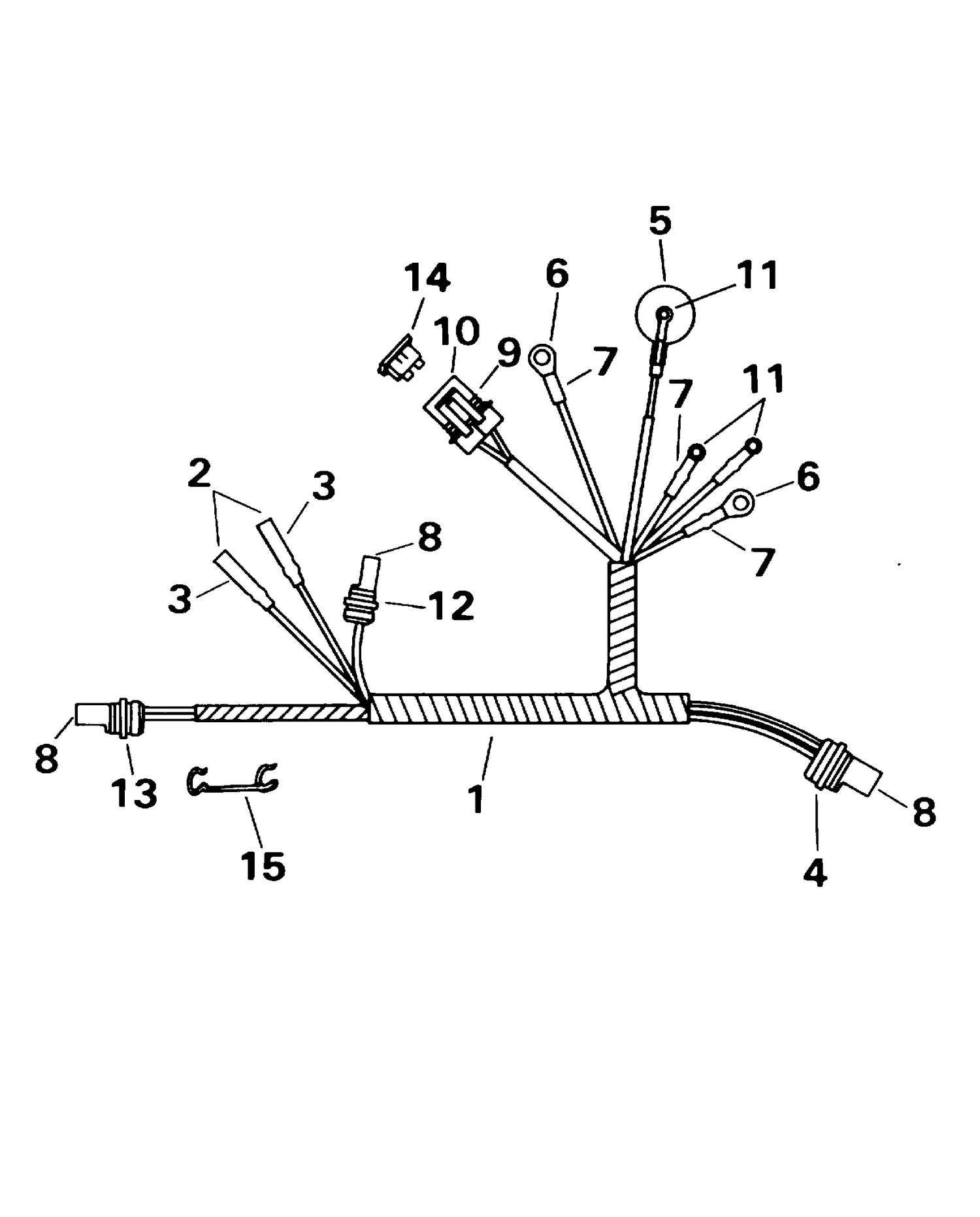 MOTOR CABLE - TE MODELS