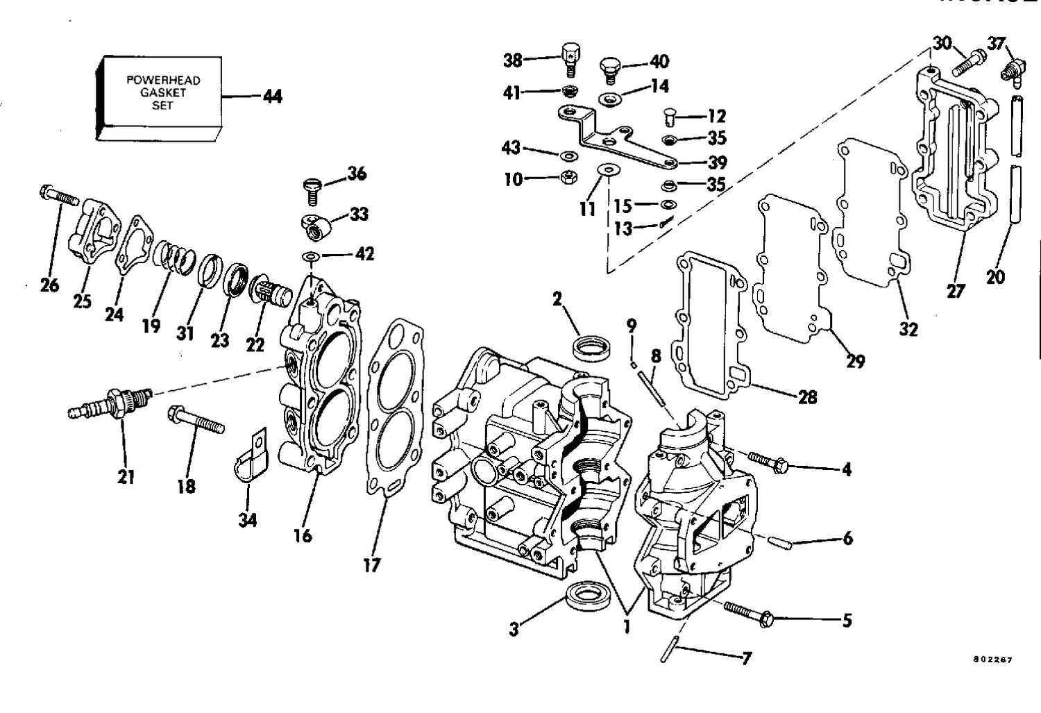 CYLINDER & CRANKCASE - 7.5