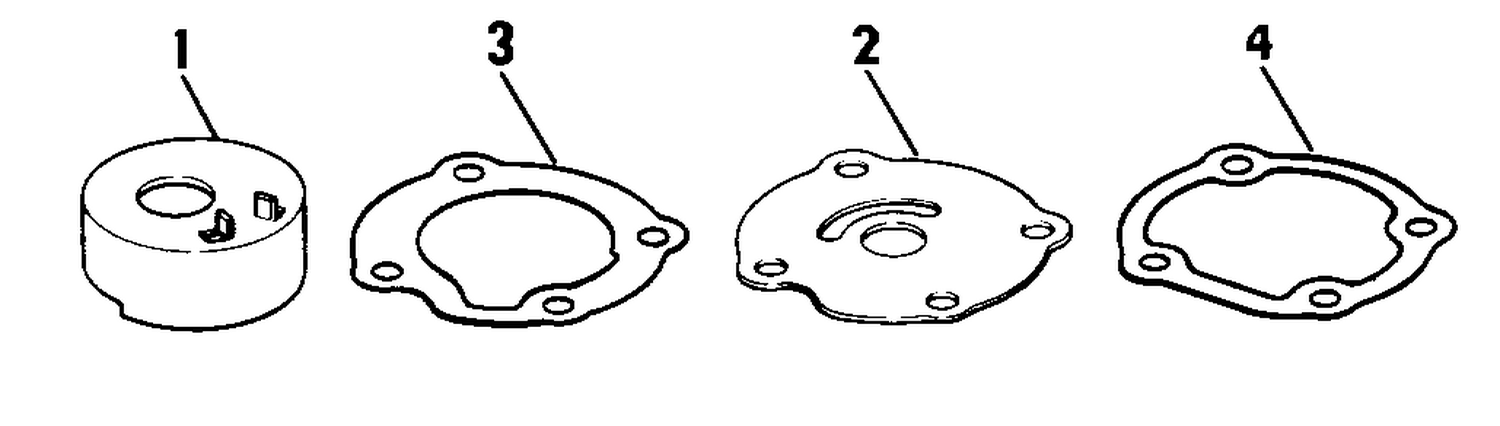 CHROME PUMP KITS 20, 25 MODELS