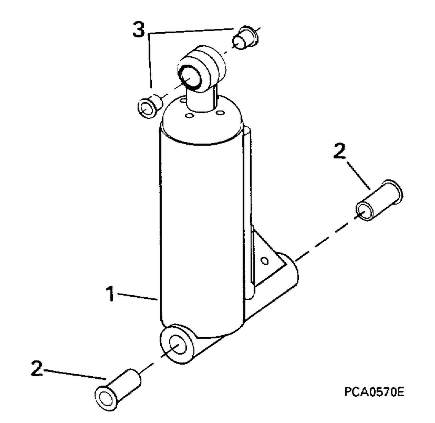 TILT ASSIST CYLINDER