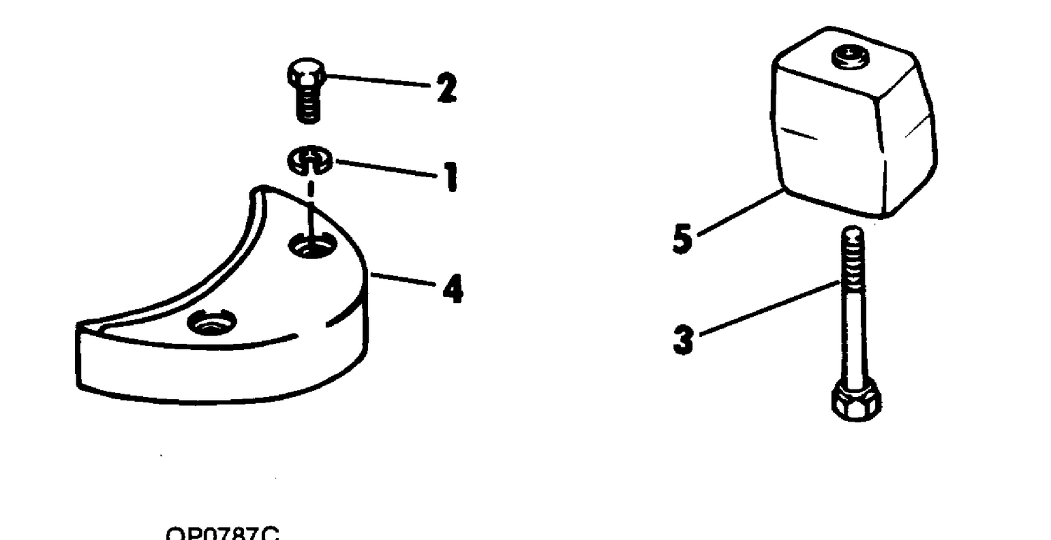 ZINC ANODE KIT V-4,V-6 AND SEA DRIVE