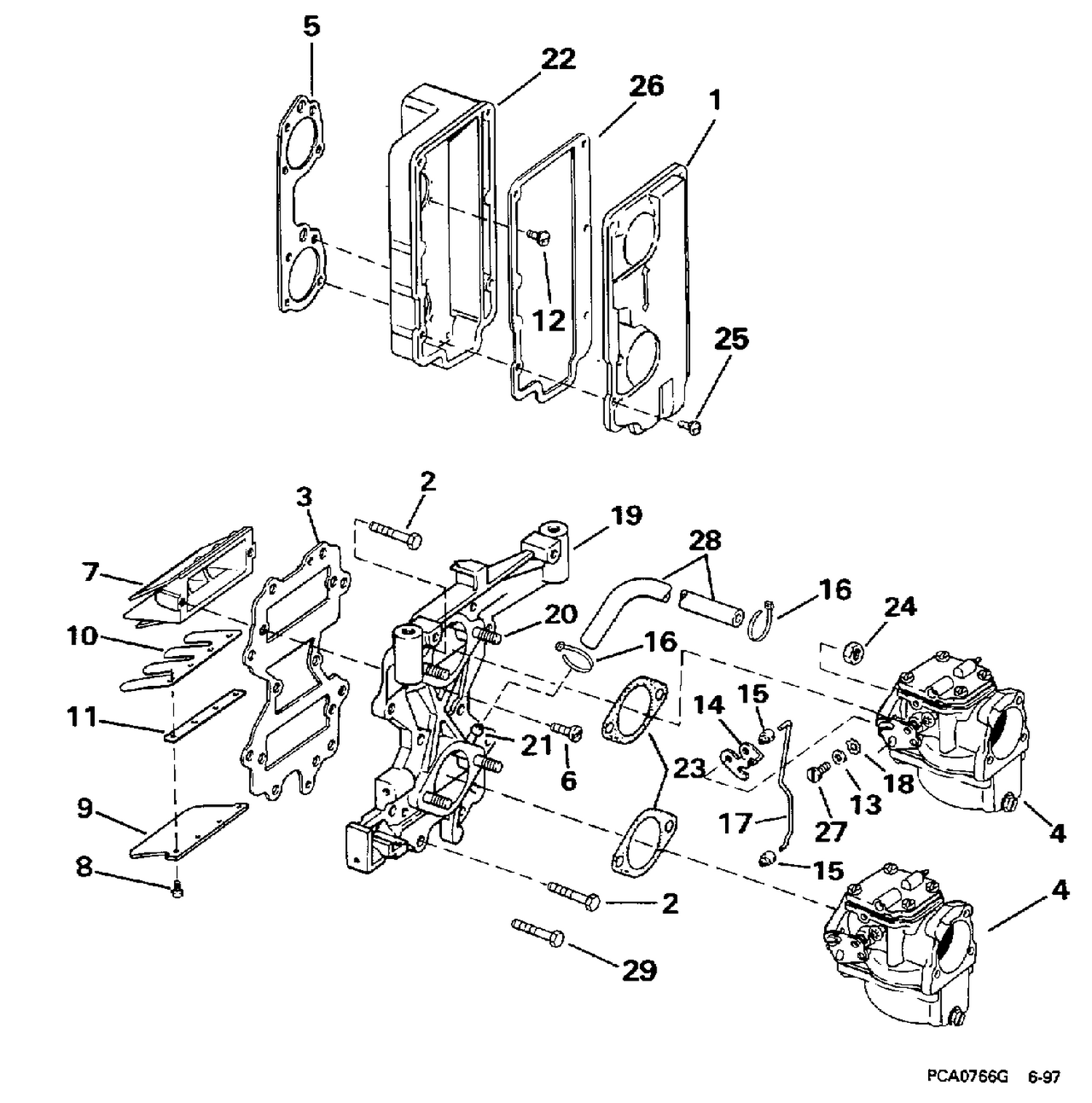 INTAKE MANIFOLD & AIR SILENCER