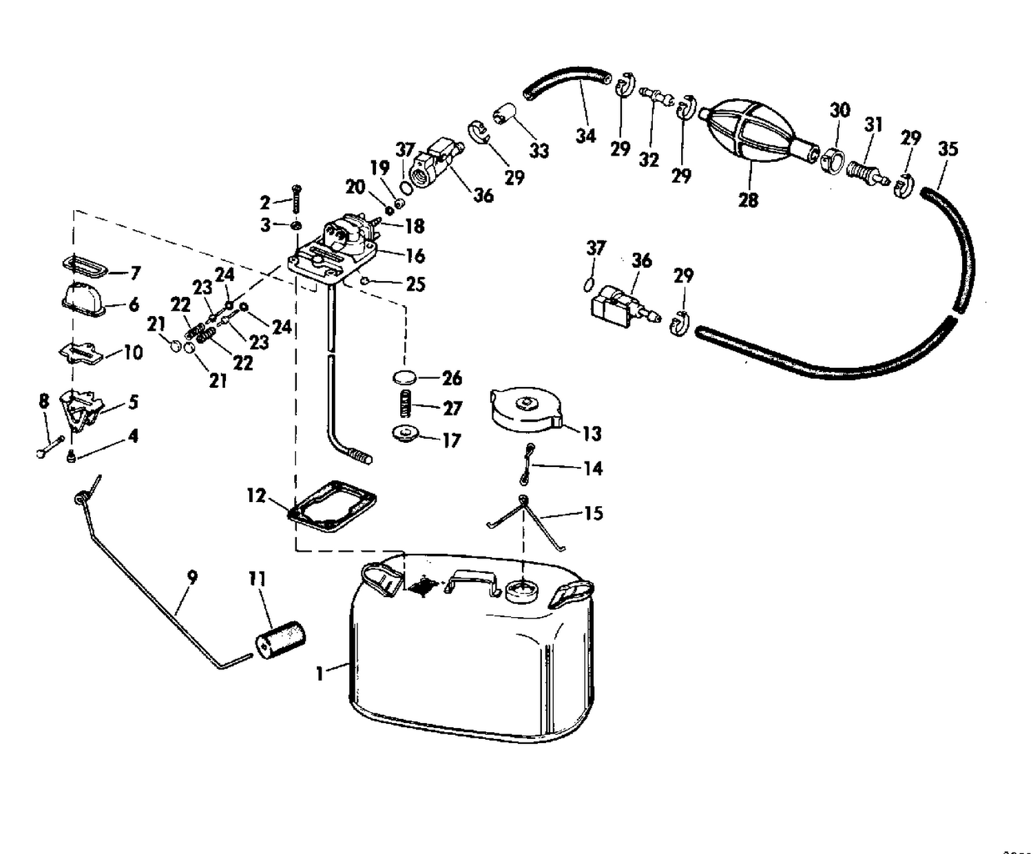 FUEL TANK - 6 GALLON