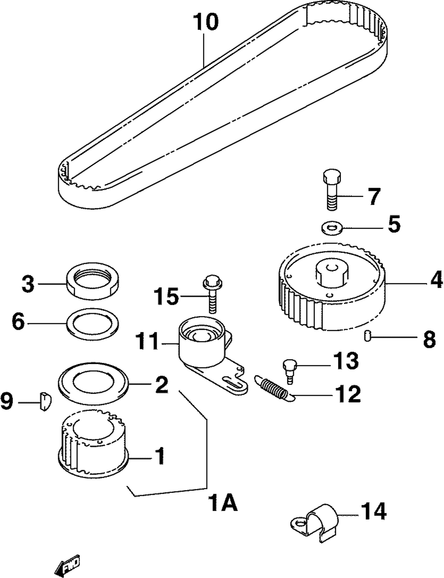 TIMING BELT/PULLEY