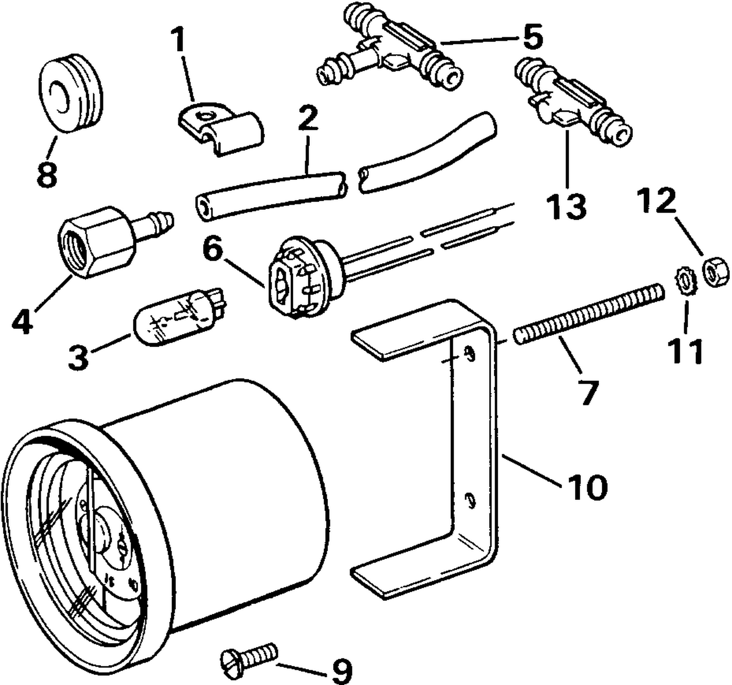 WATER PRESSURE GAUGE KIT