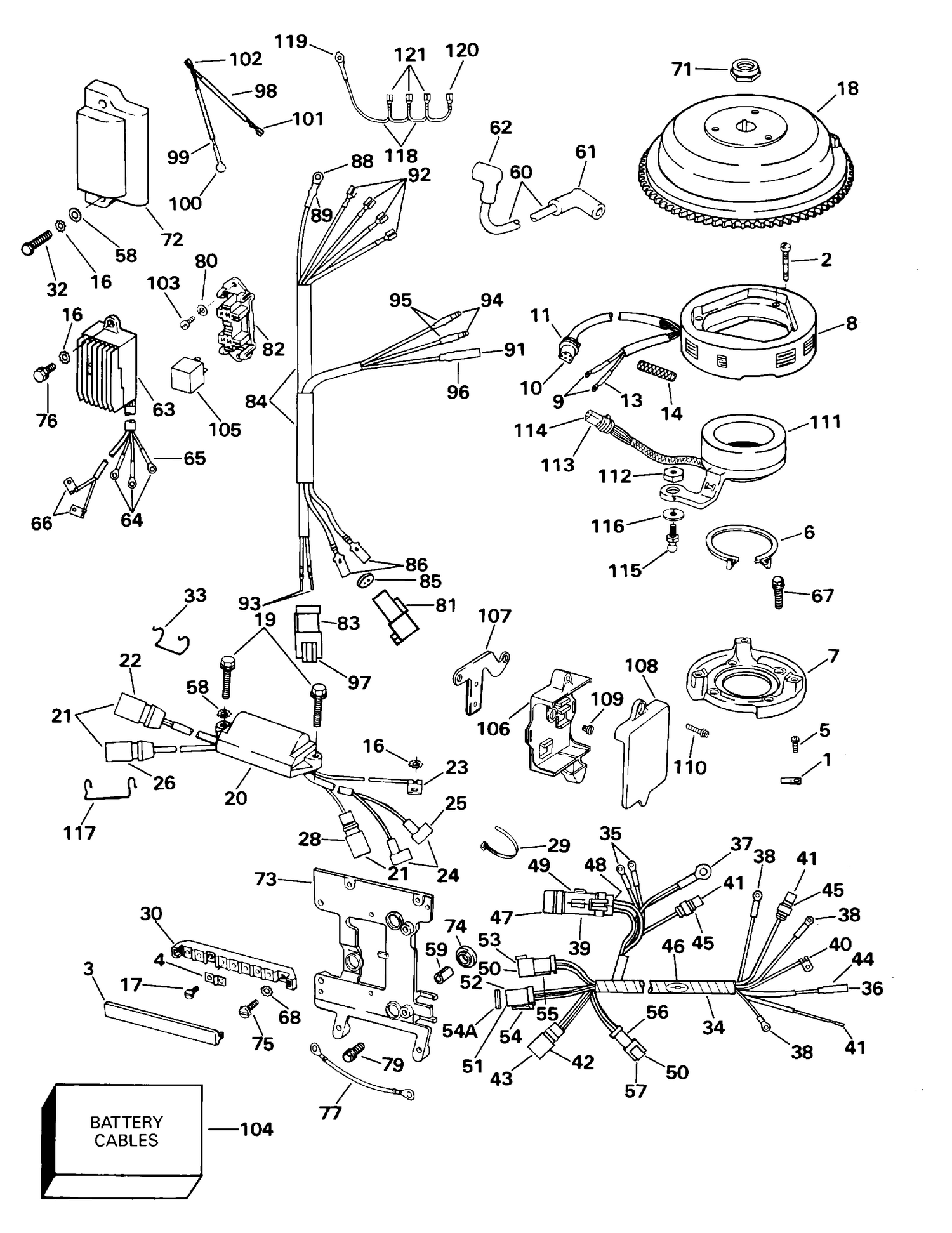 IGNITION SYSTEM - ELECTRIC START
