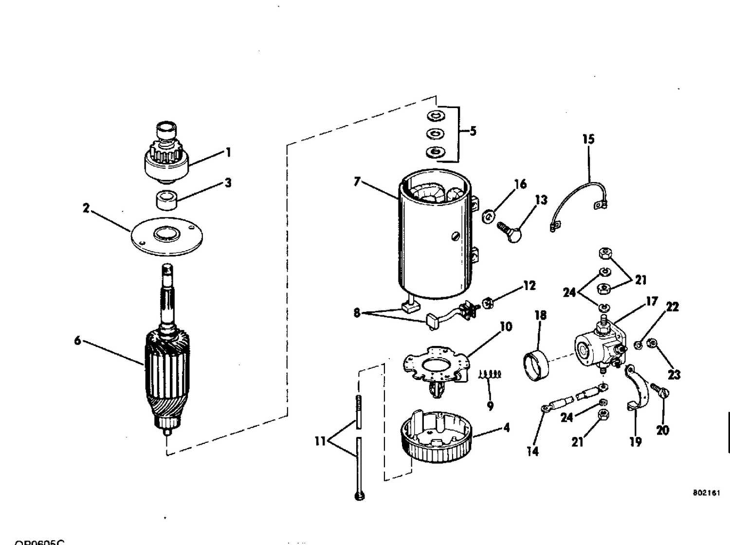 ELECTRIC STARTER & SOLENOID PRESTOLITE MODELS MGD-4115&POA-4