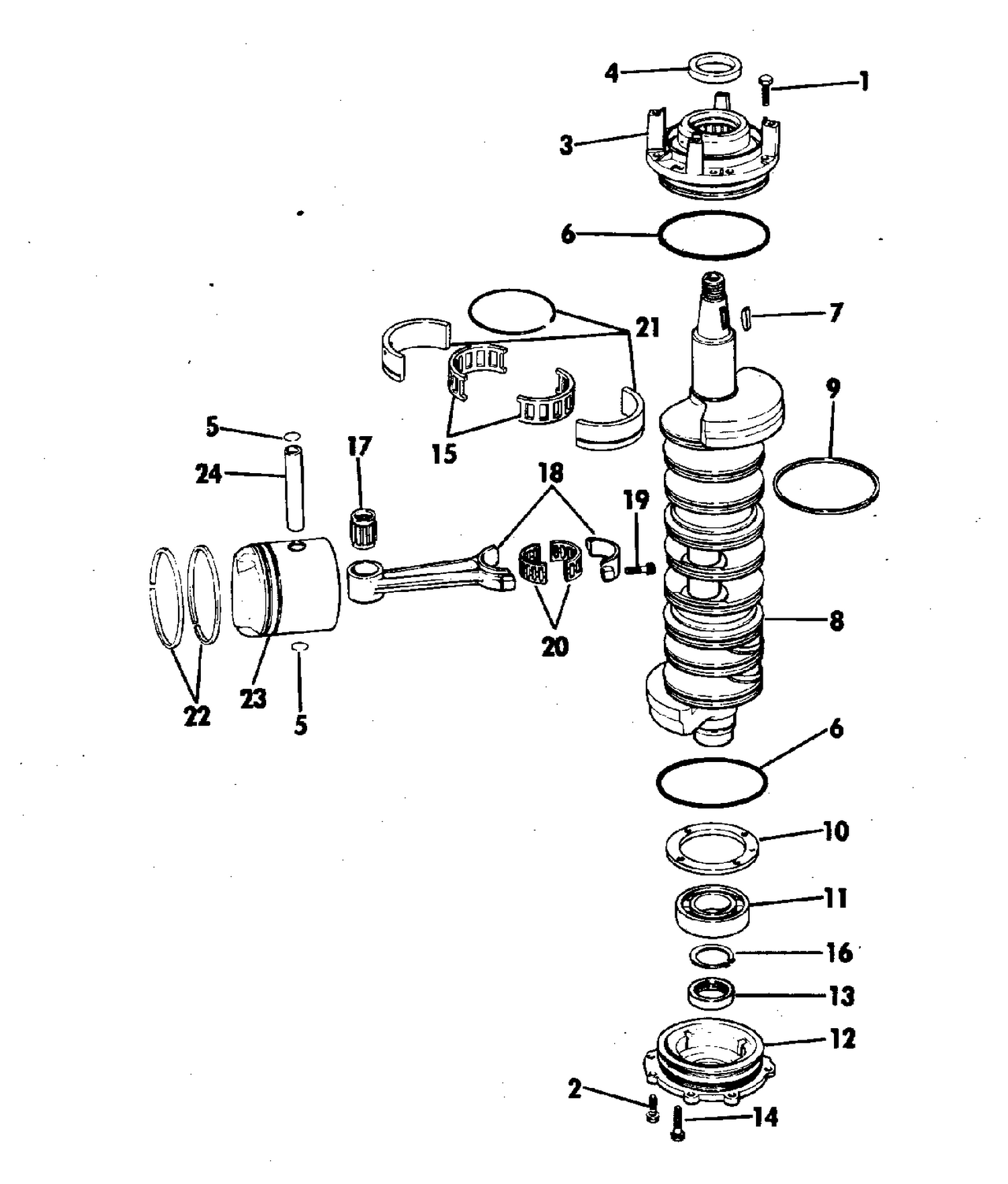 CRANKSHAFT & PISTON