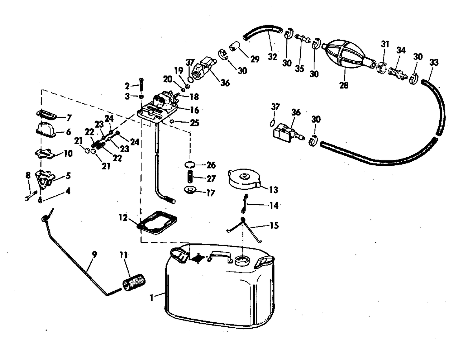 FUEL TANK 6 GALLON