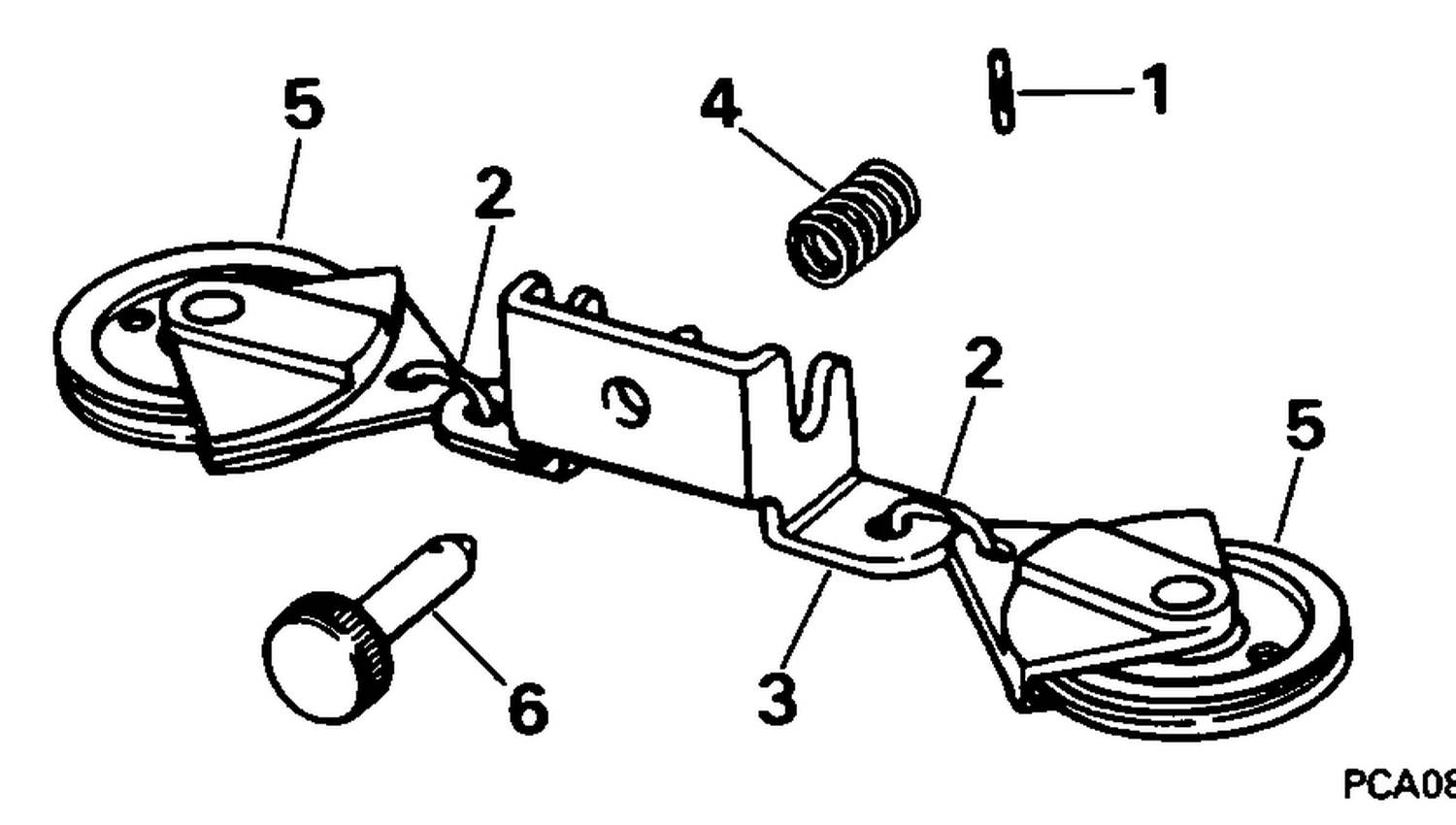STEERING CONNECTOR KIT - CABLE PULLEY - 9.9, 15