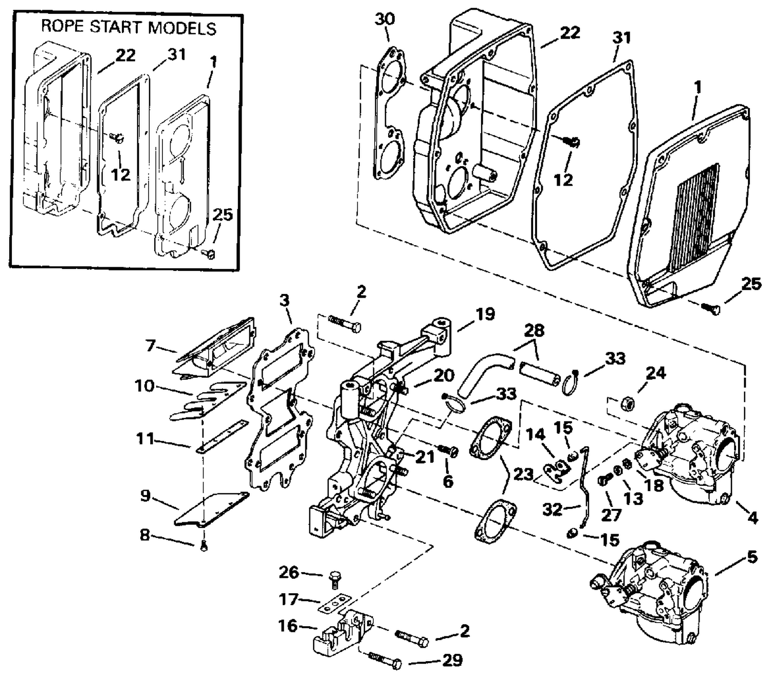 INTAKE MANIFOLD & AIR SILENCER