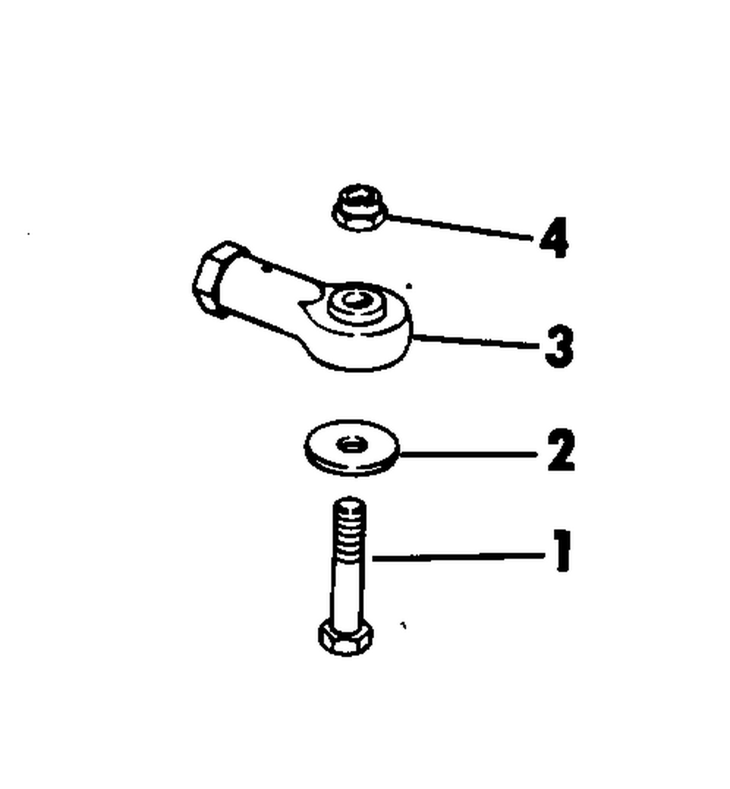 STEERING CONNECTOR KITS 70 HP SHORT SHAFT