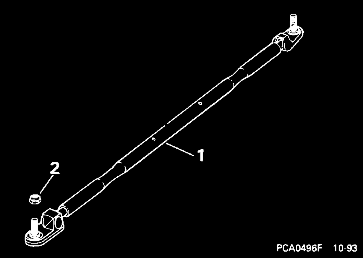 ADJUSTABLE TIE BAR KIT -- 40 THRU 250