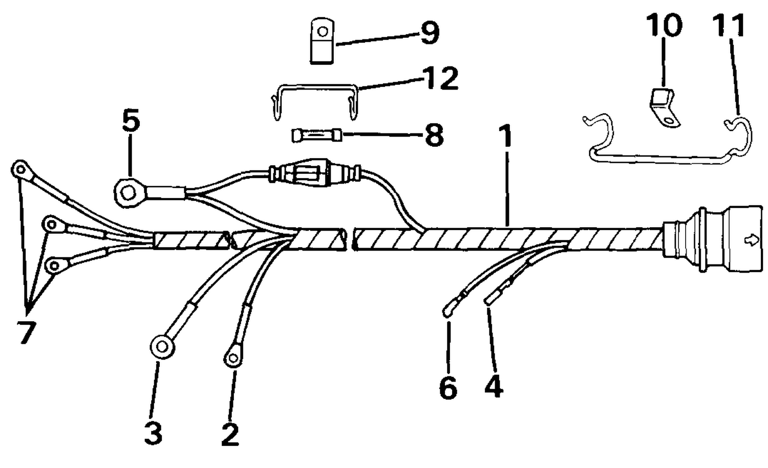 CABLE ASSEMBLY - 20EC - 20ELC - 25EC - 25ELC